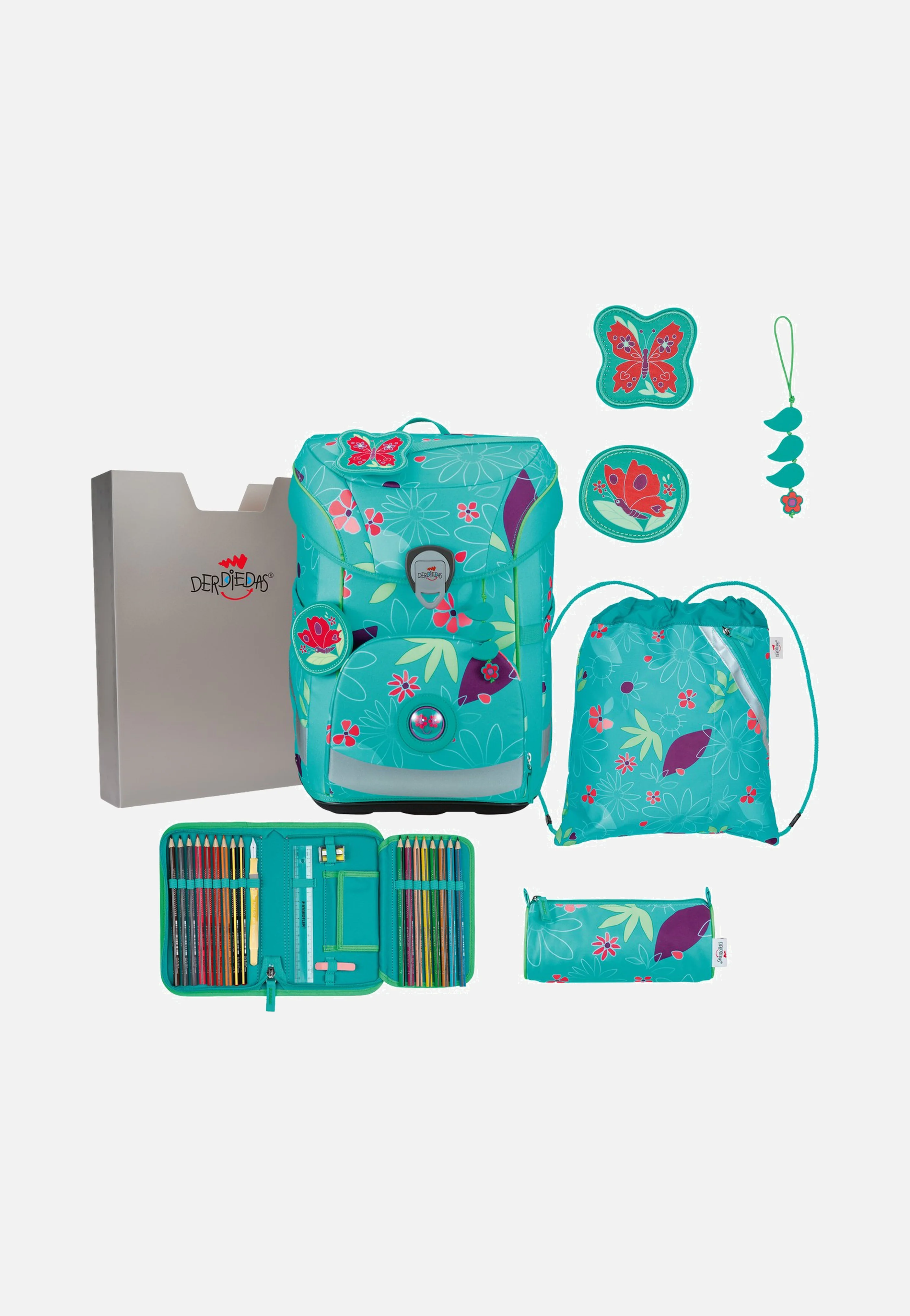 ErgoFlex Easy Set Butterfly Garden - Schulrucksack - Image 8