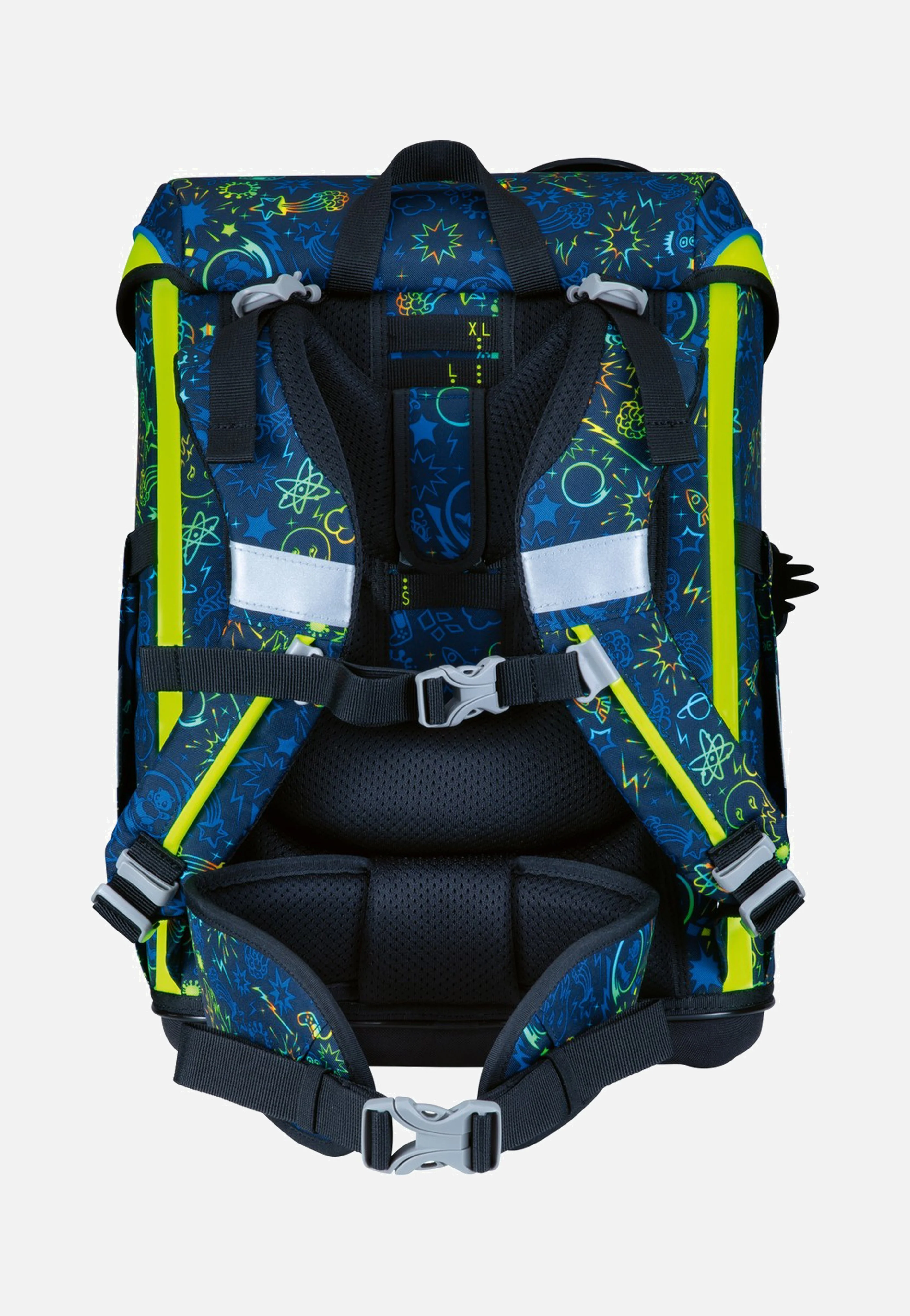 ErgoFlex Easy Set Neon Crazy - Schulrucksack - Image 3