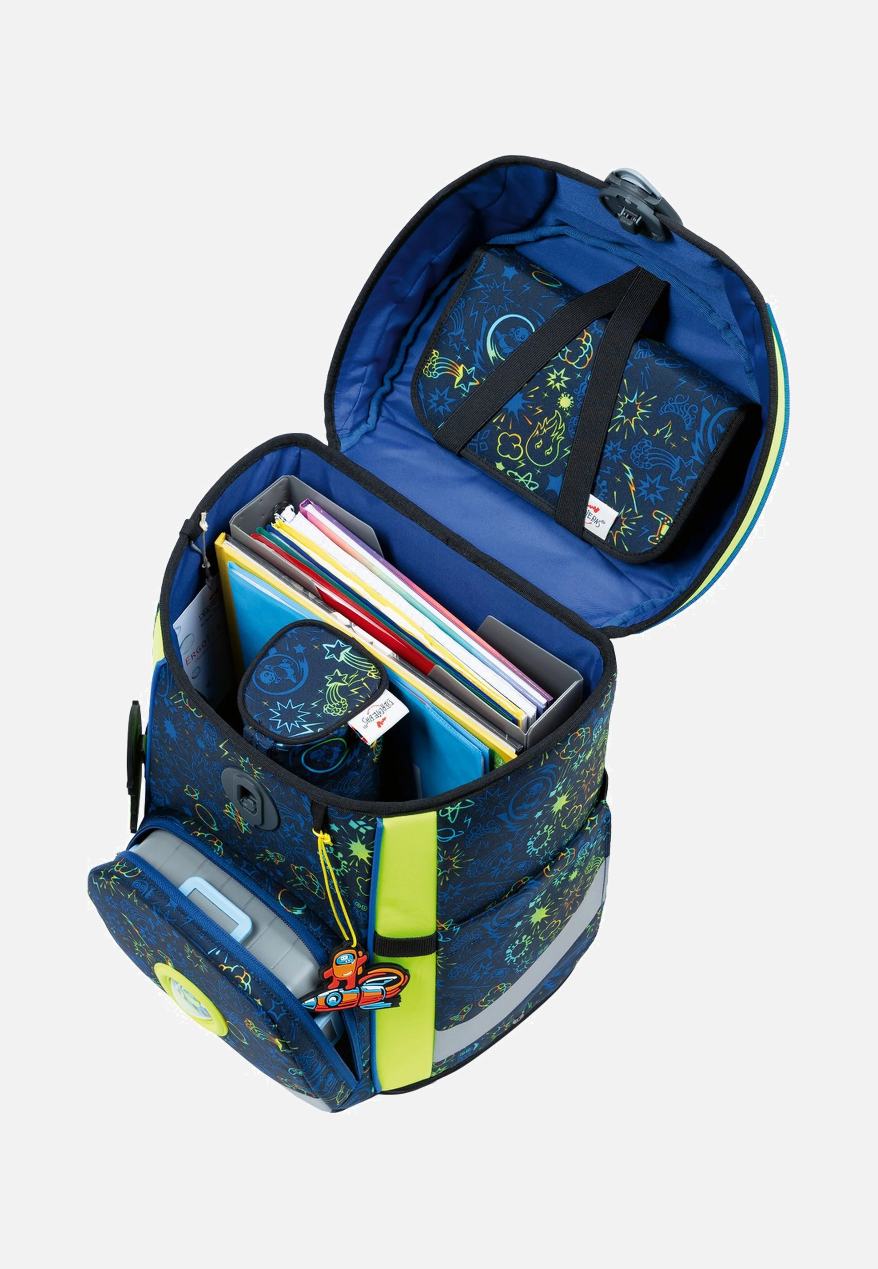 ErgoFlex Easy Set Neon Crazy - Schulrucksack - Image 4