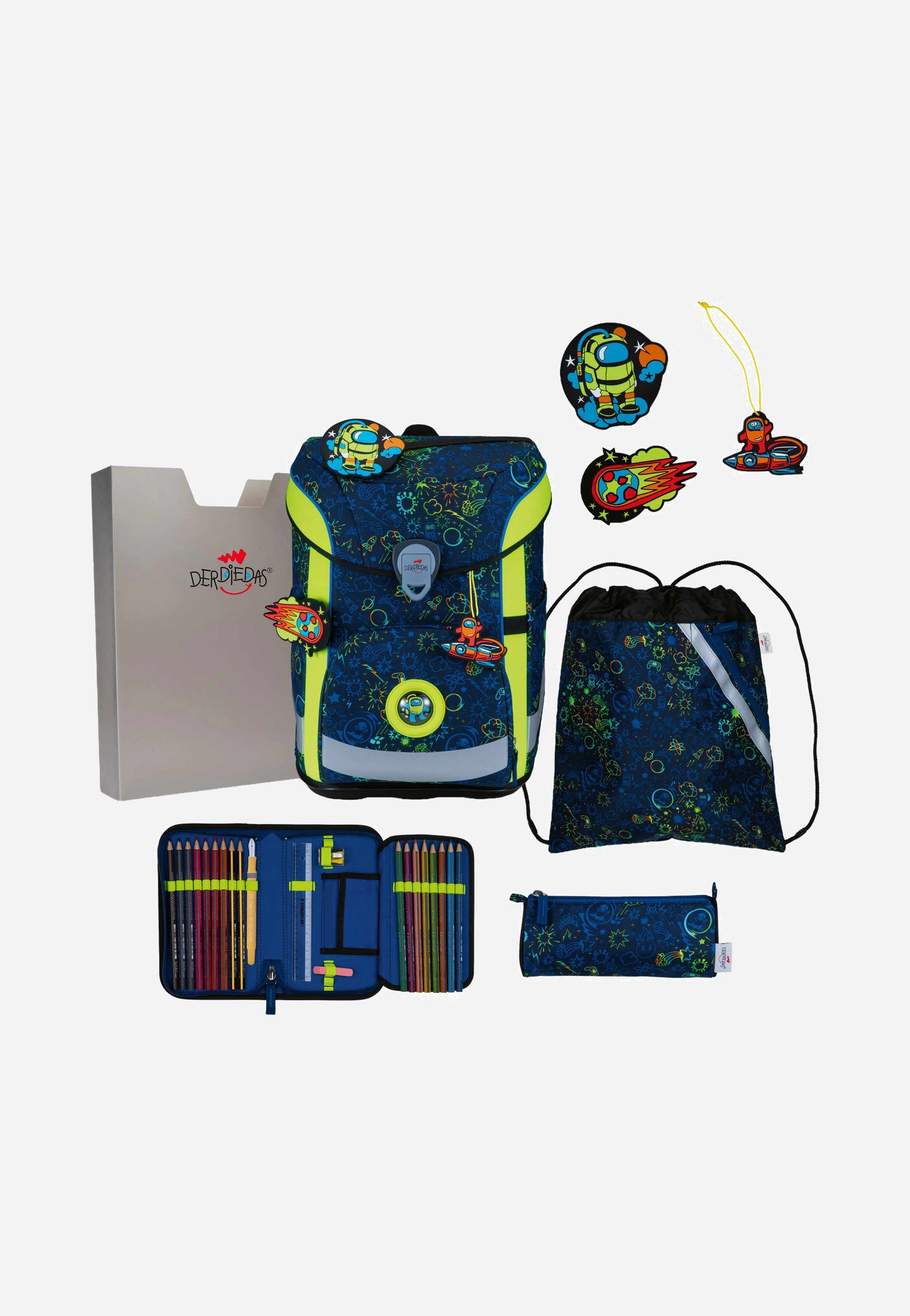ErgoFlex Easy Set Neon Crazy - Schulrucksack - Image 8