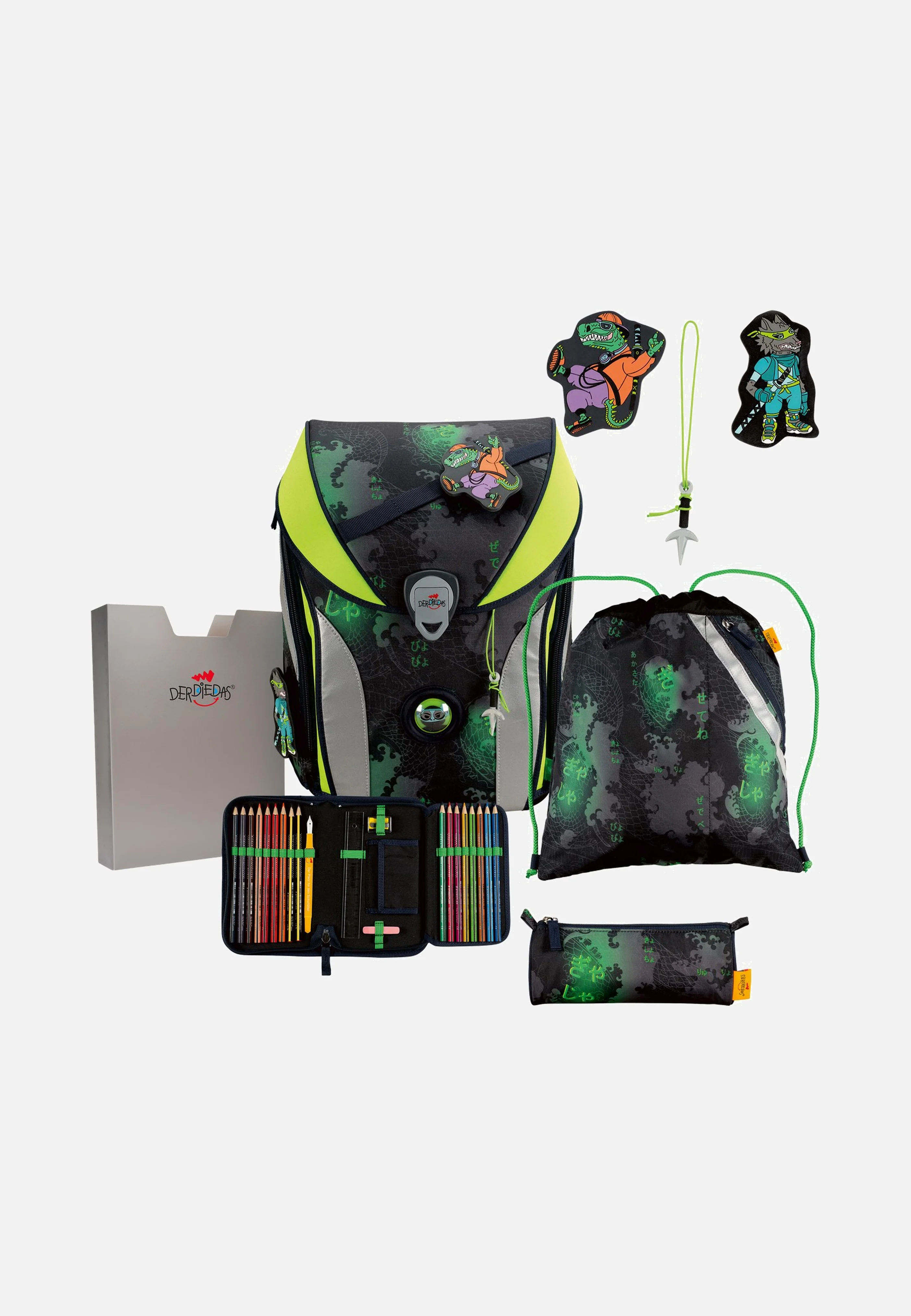 ErgoFlex MAX Set 1 Funny Fighter - Schulrucksack - Image 7