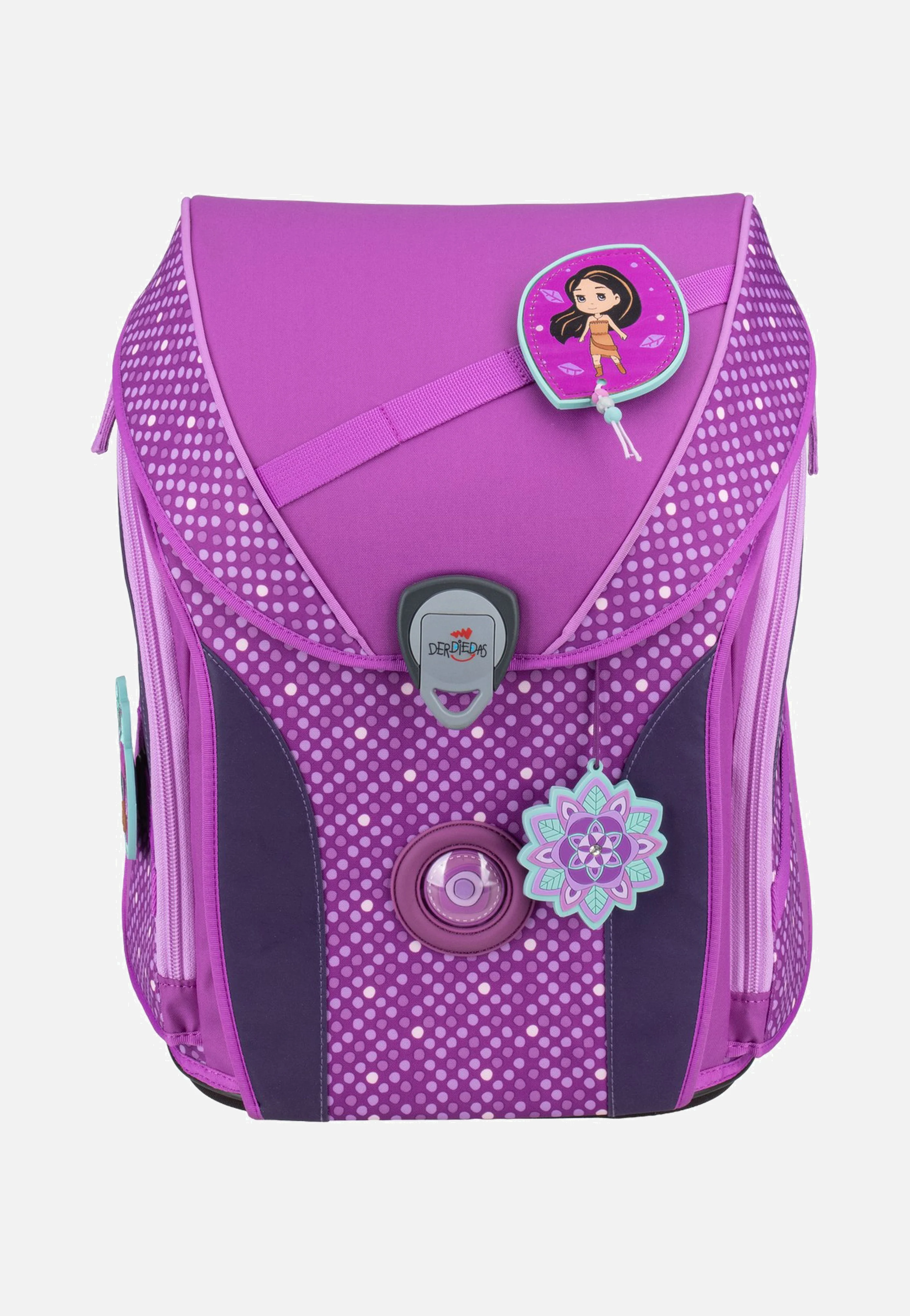 ErgoFlex MAX Set 2 Purple Dots - Schulrucksack - Image 2