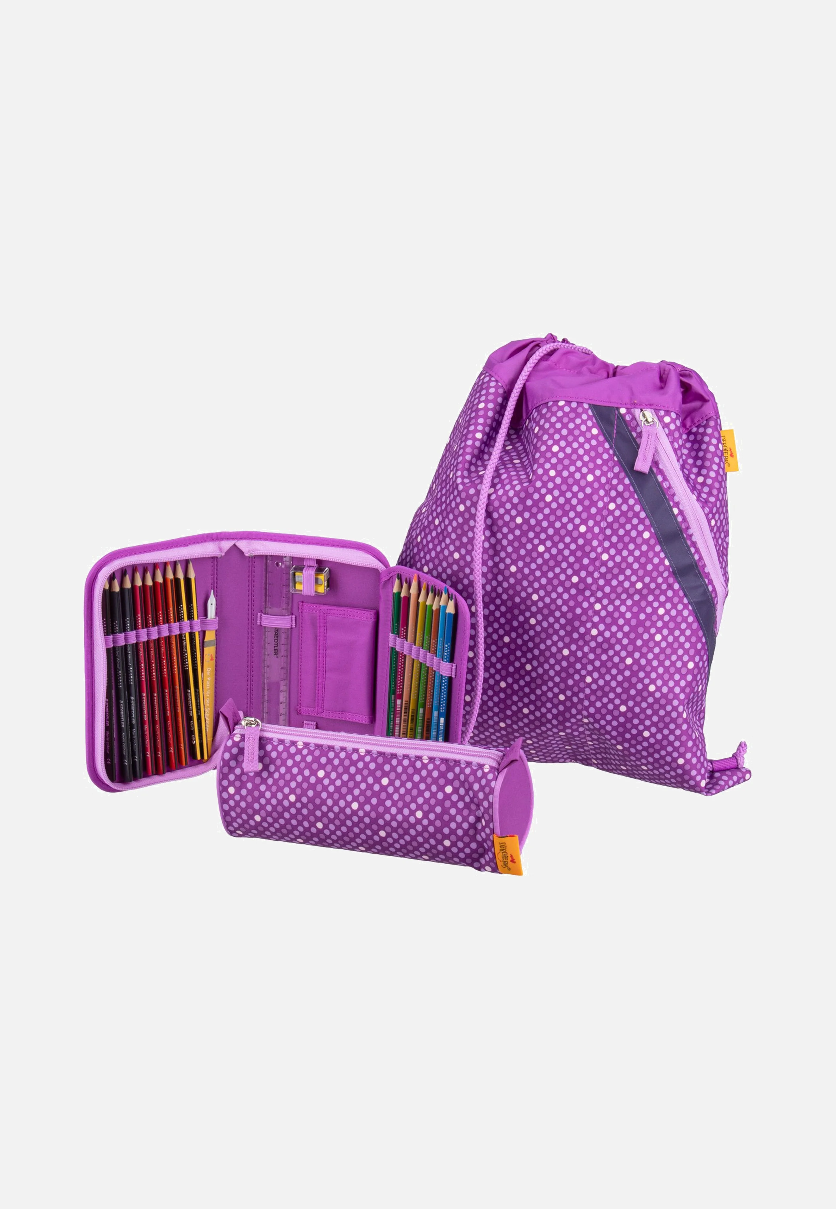 ErgoFlex MAX Set 2 Purple Dots - Schulrucksack - Image 6
