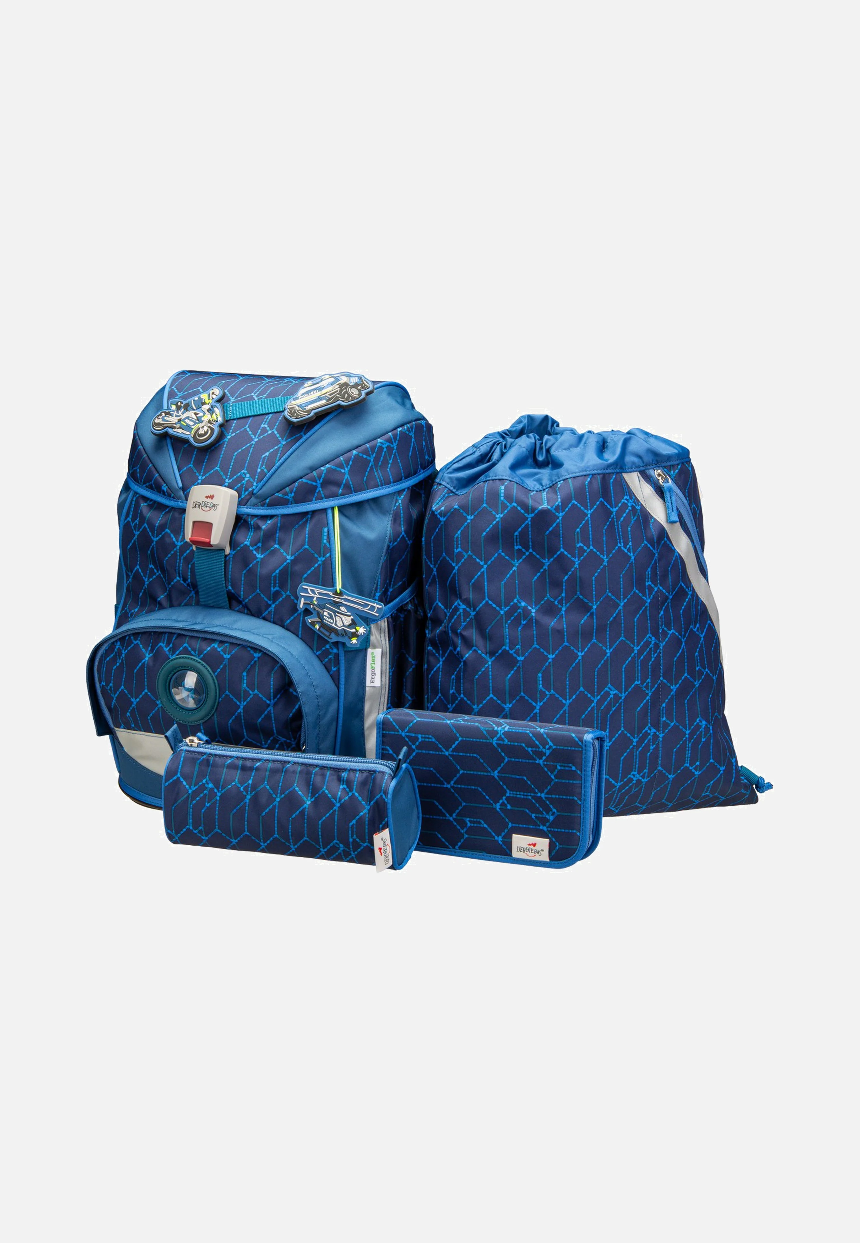 ErgoFlex Set 2 Blue Speed - Schulrucksack - Image 5