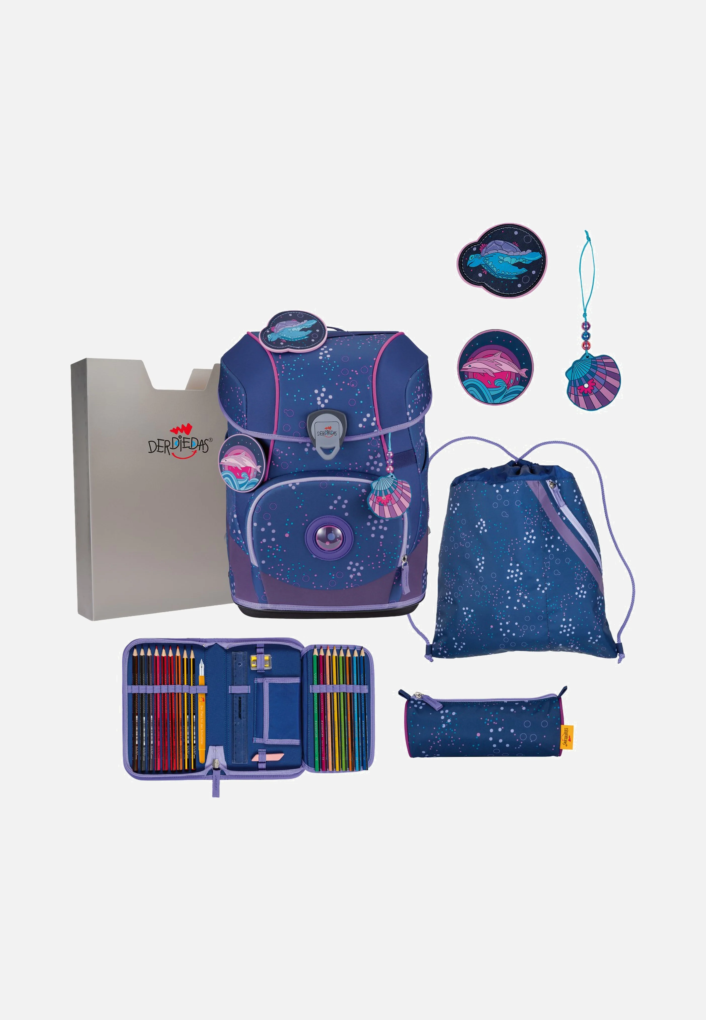 ErgoFlex Tiny Set Deep Ocean - Schulrucksack - Image 5