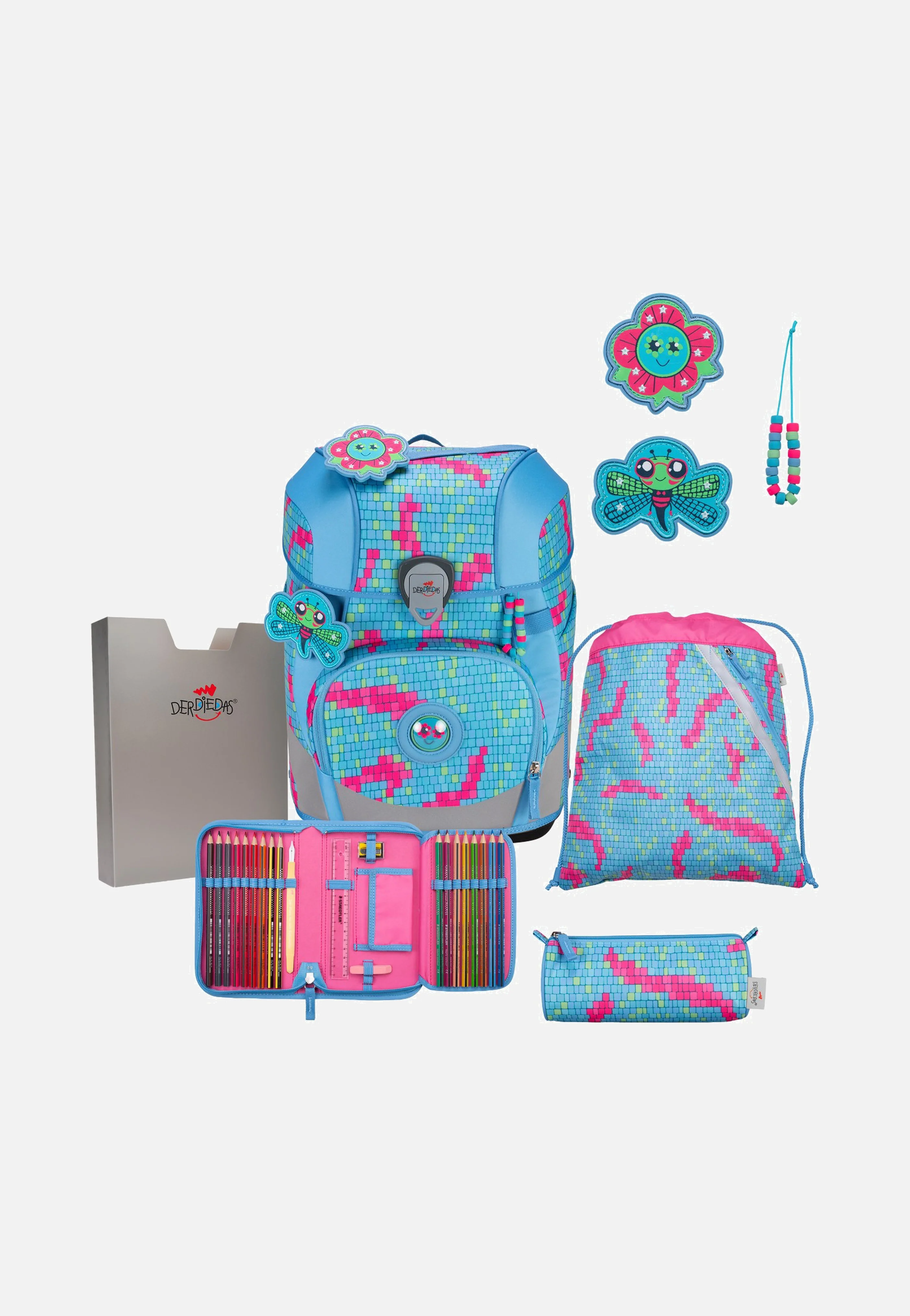 ErgoFlex Tiny Set Happy Pixel - Schulrucksack - Image 6