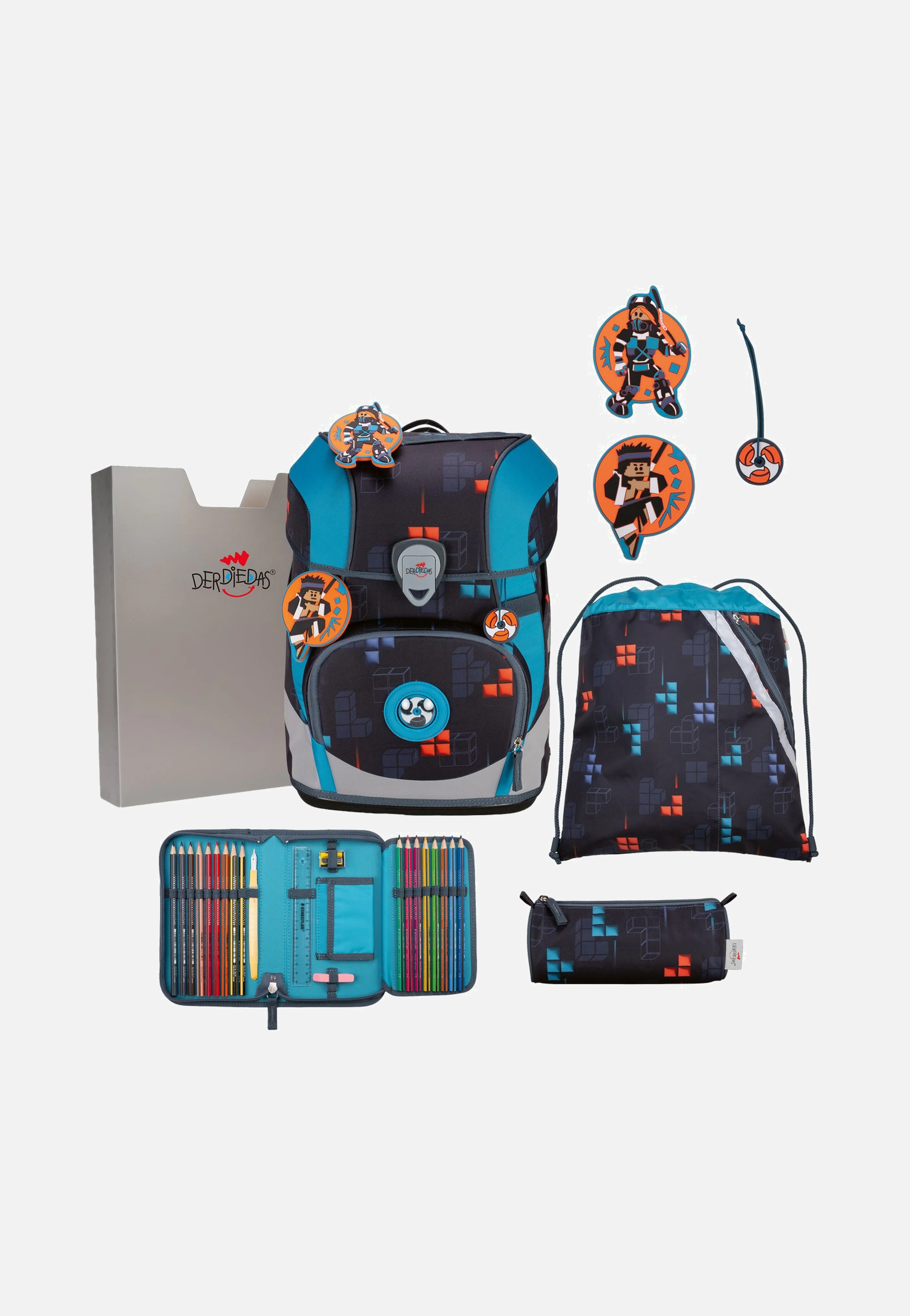 ErgoFlex Tiny Set Ninja Fighter - Schulrucksack - Image 5