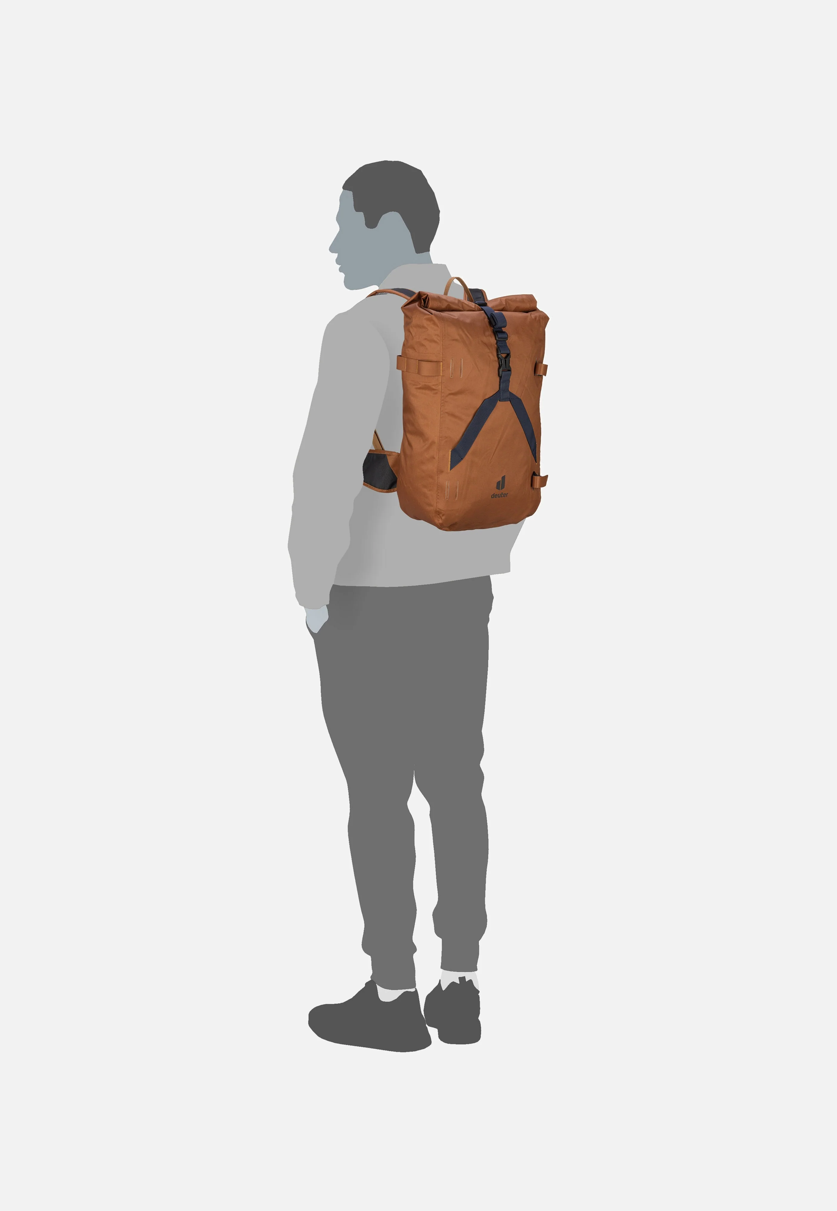 Amager 25+5 Almond - Rolltop Rucksack - Image 11