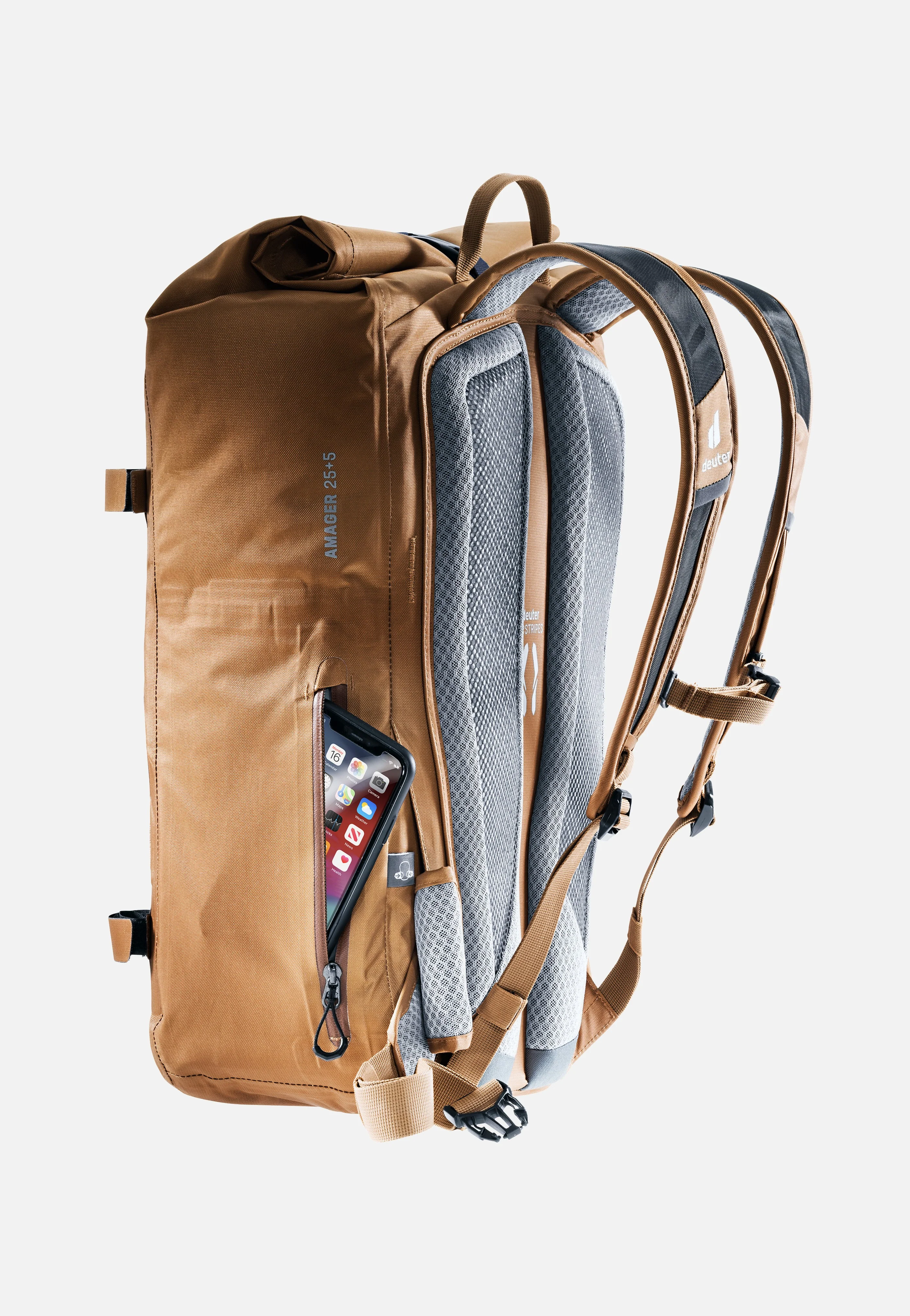 Amager 25+5 Almond - Rolltop Rucksack - Image 9