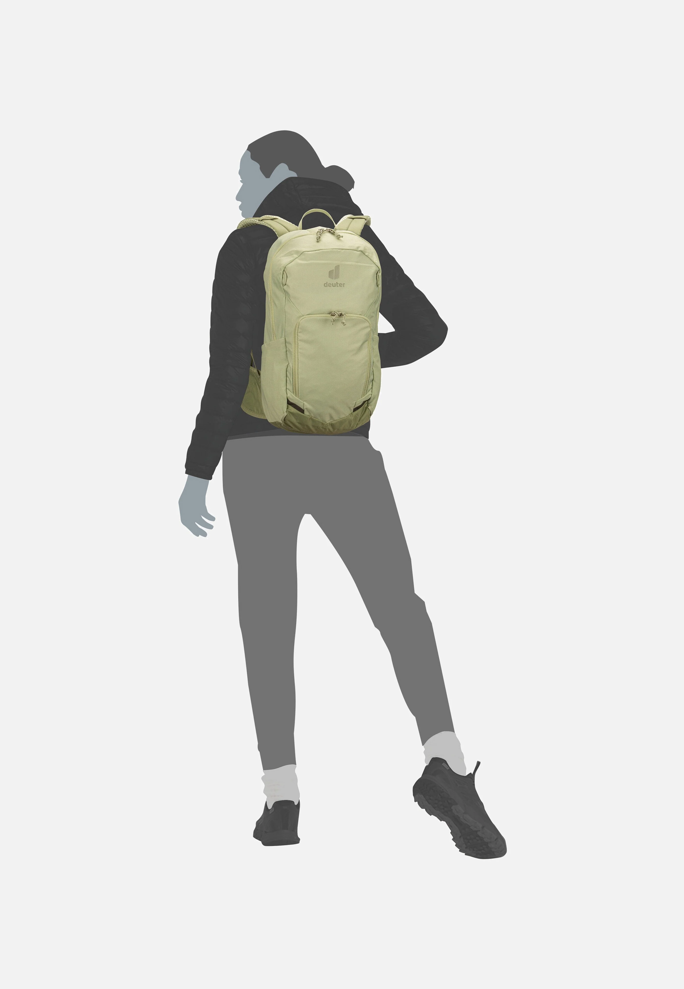 Bike I 16 Mineral/Grove - Rucksack - Image 8