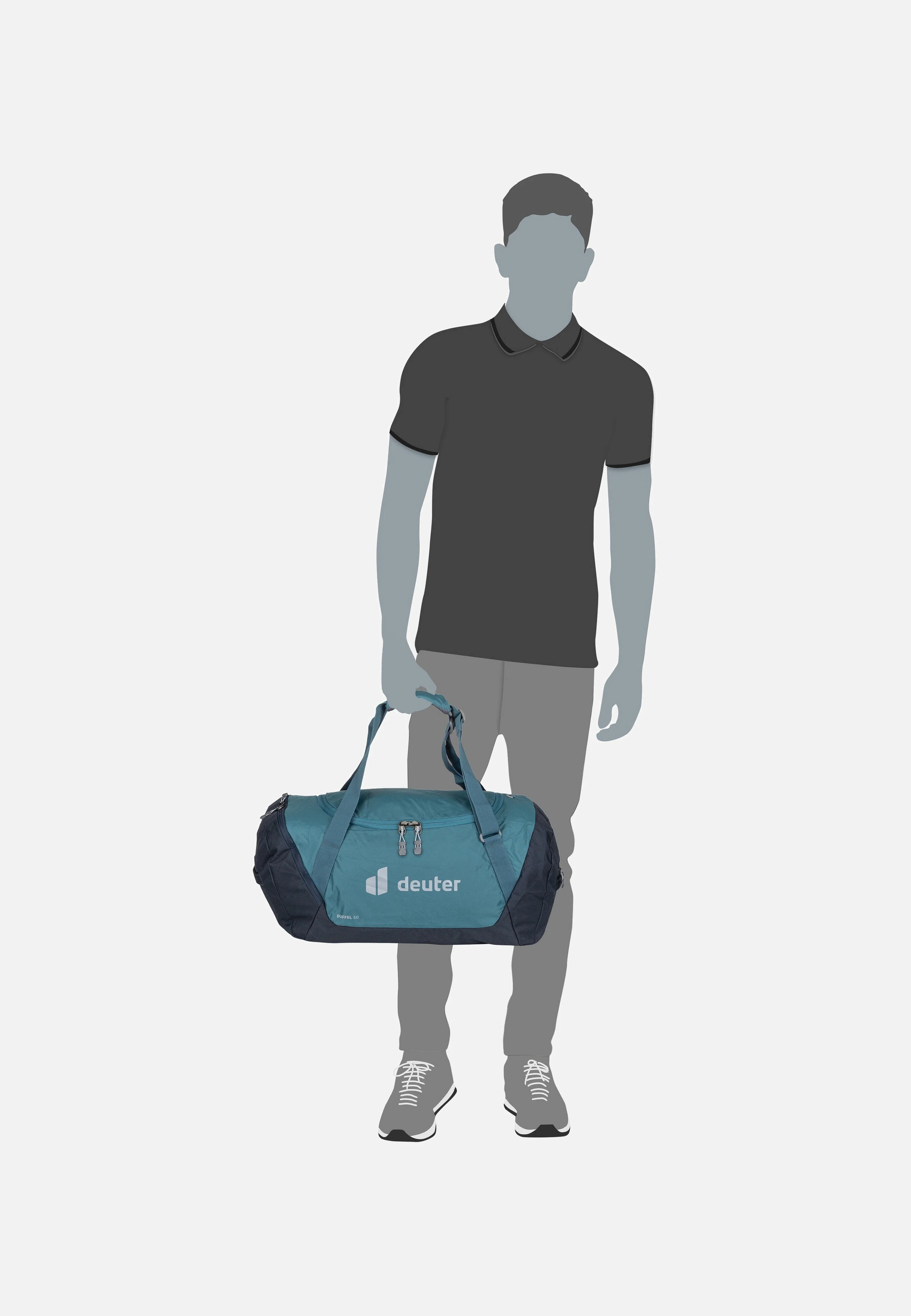 Duffel 50 Atlantic/Ink - Dufflebag - Image 6