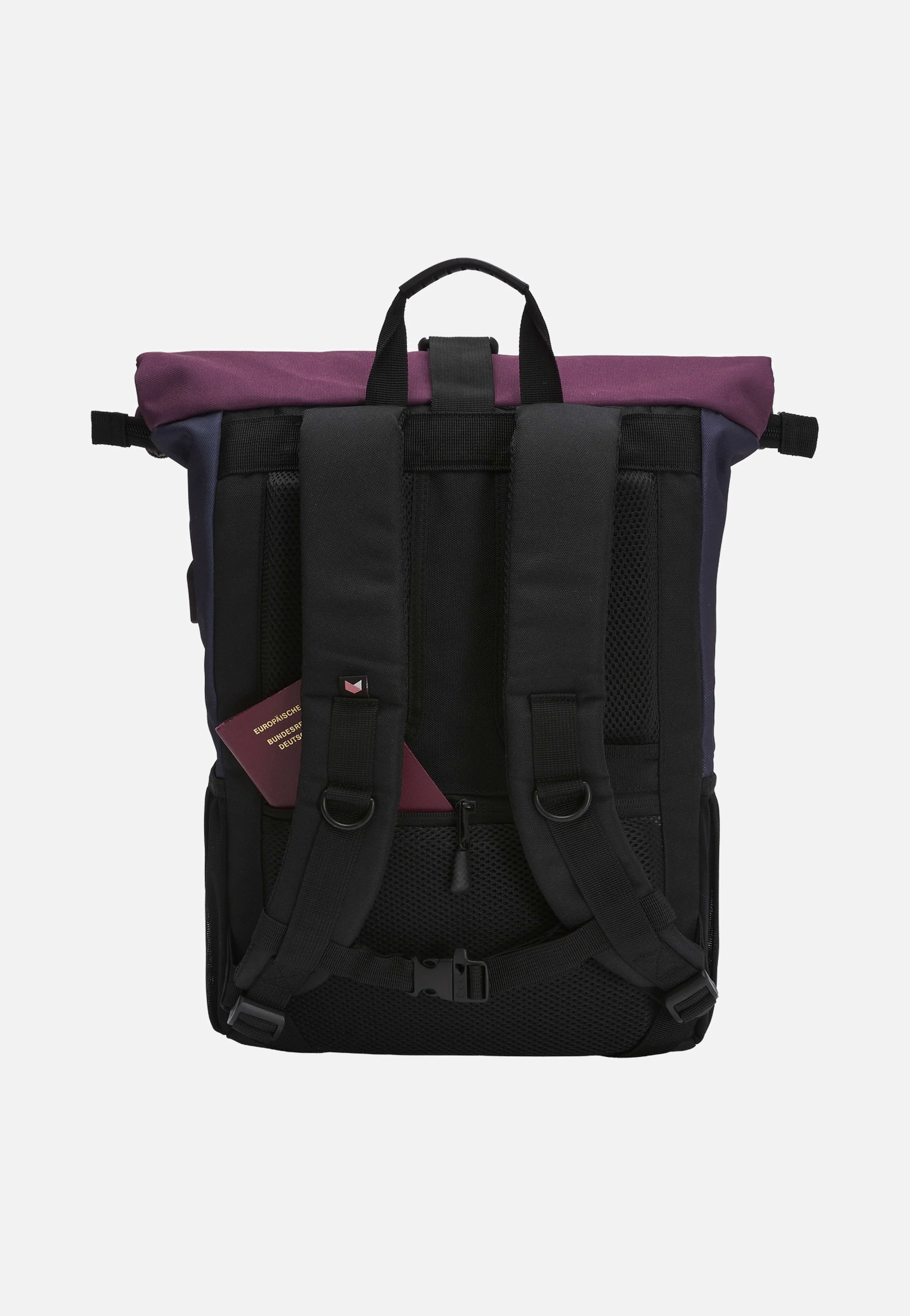 Rolltop Berry - Rolltop Rucksack - Image 3
