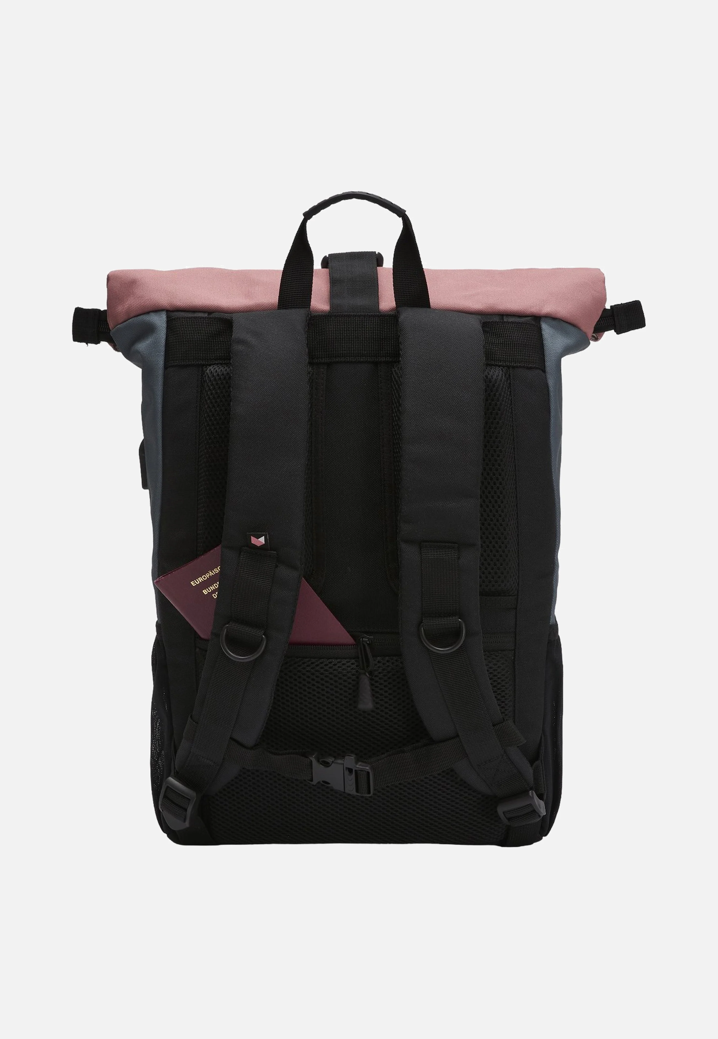 Rolltop Salmon - Rolltop Rucksack - Image 5