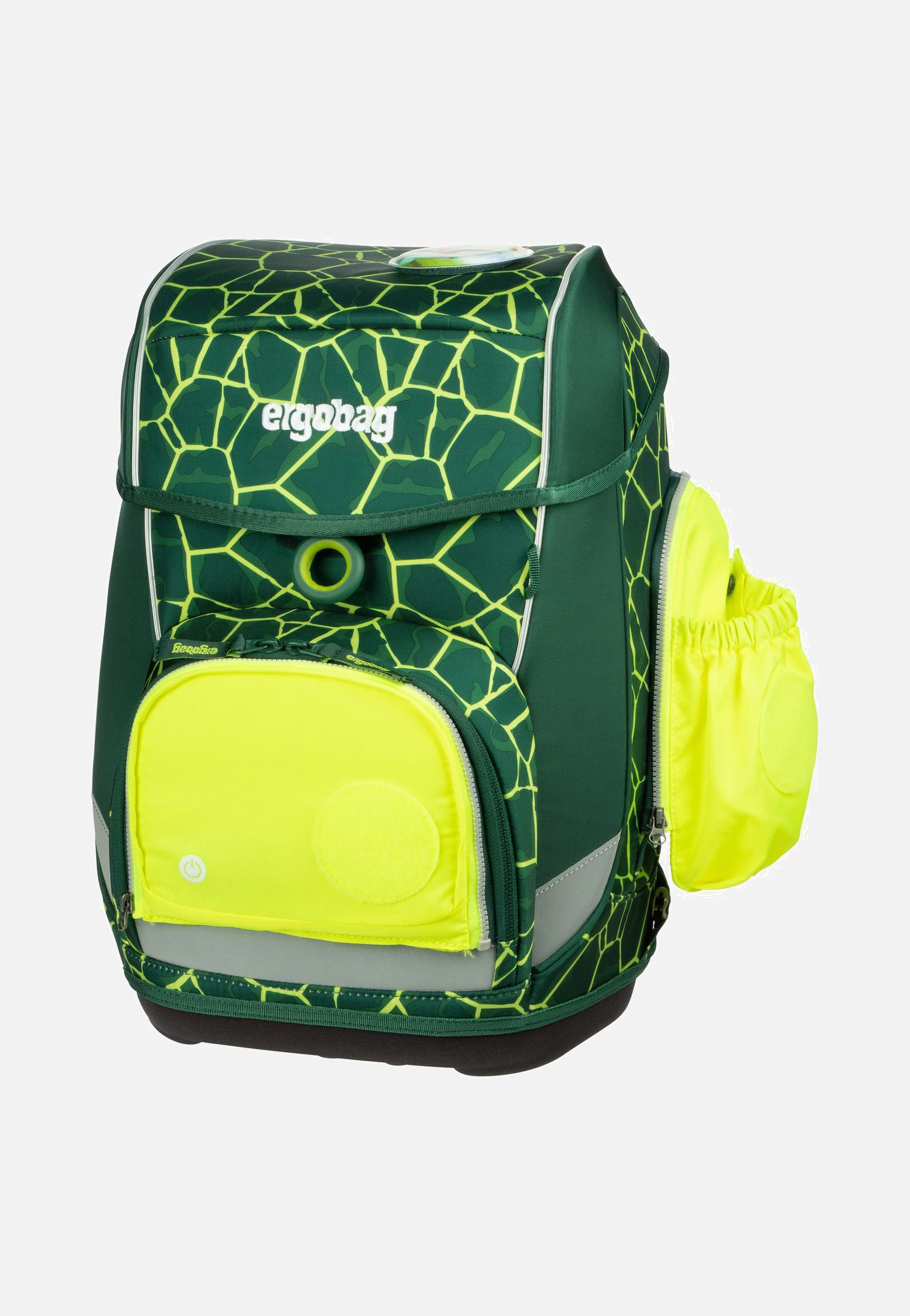 LED Fluo Seitentaschen Zip-Set Grün - Schulzubehör - Image 4