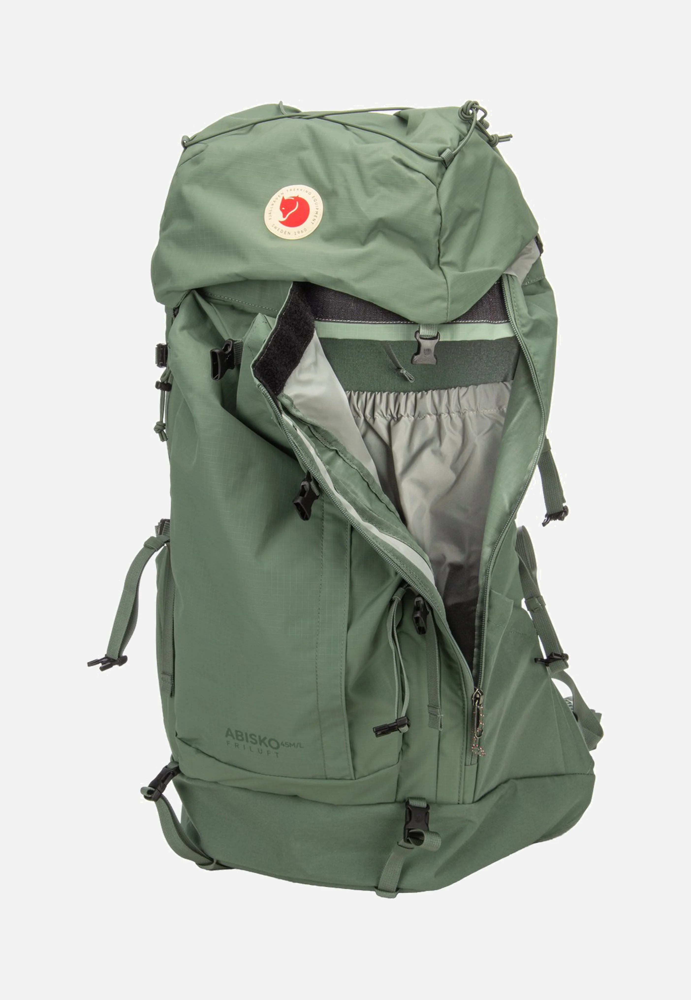 Abisko Friluft 45 M/L Patina Green - Wanderrucksack - Image 5