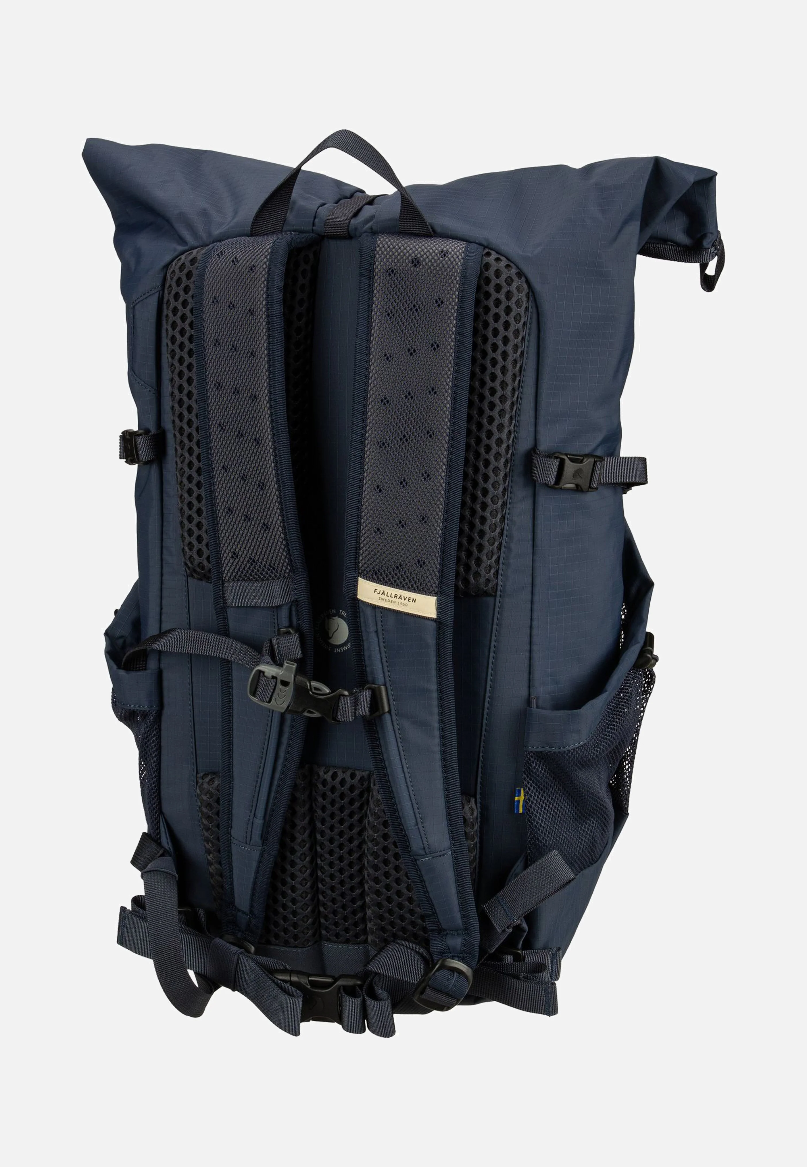 Abisko Hike Foldsack Navy - Rolltop Rucksack - Image 2