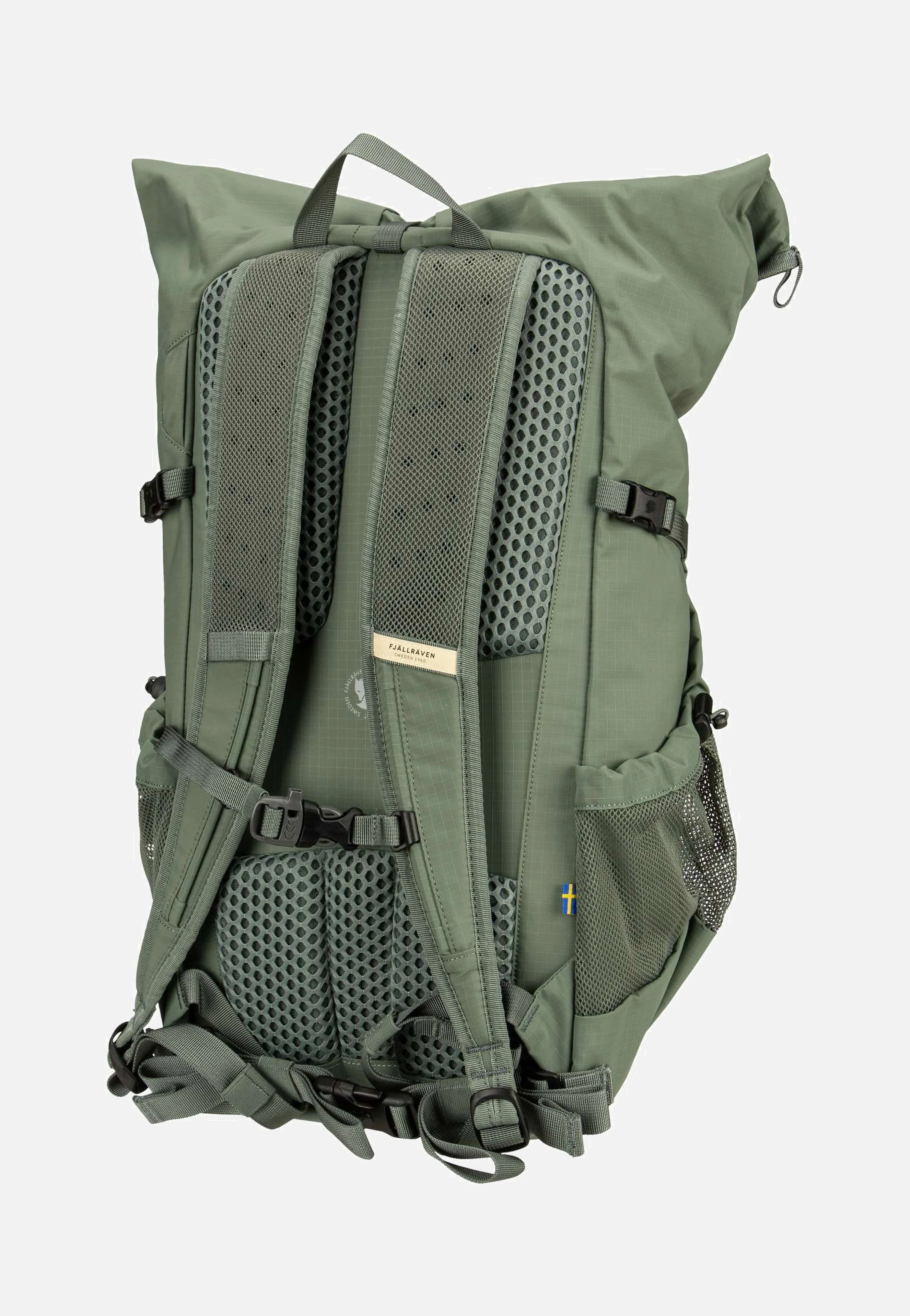 Abisko Hike Foldsack Patina Green - Rolltop Rucksack - Image 2