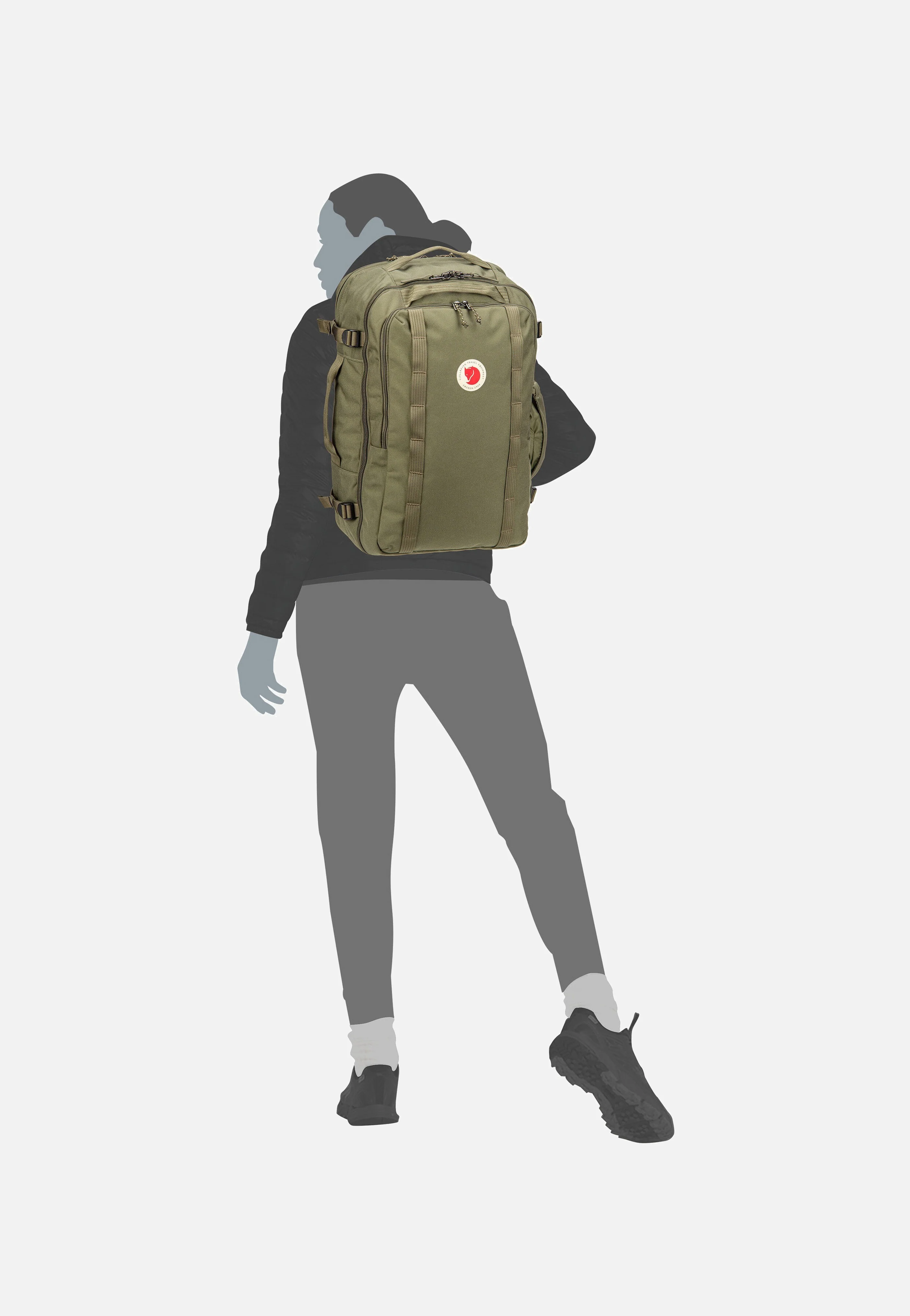 Färden Carry-On Pack Green - Reiserucksack - Image 11