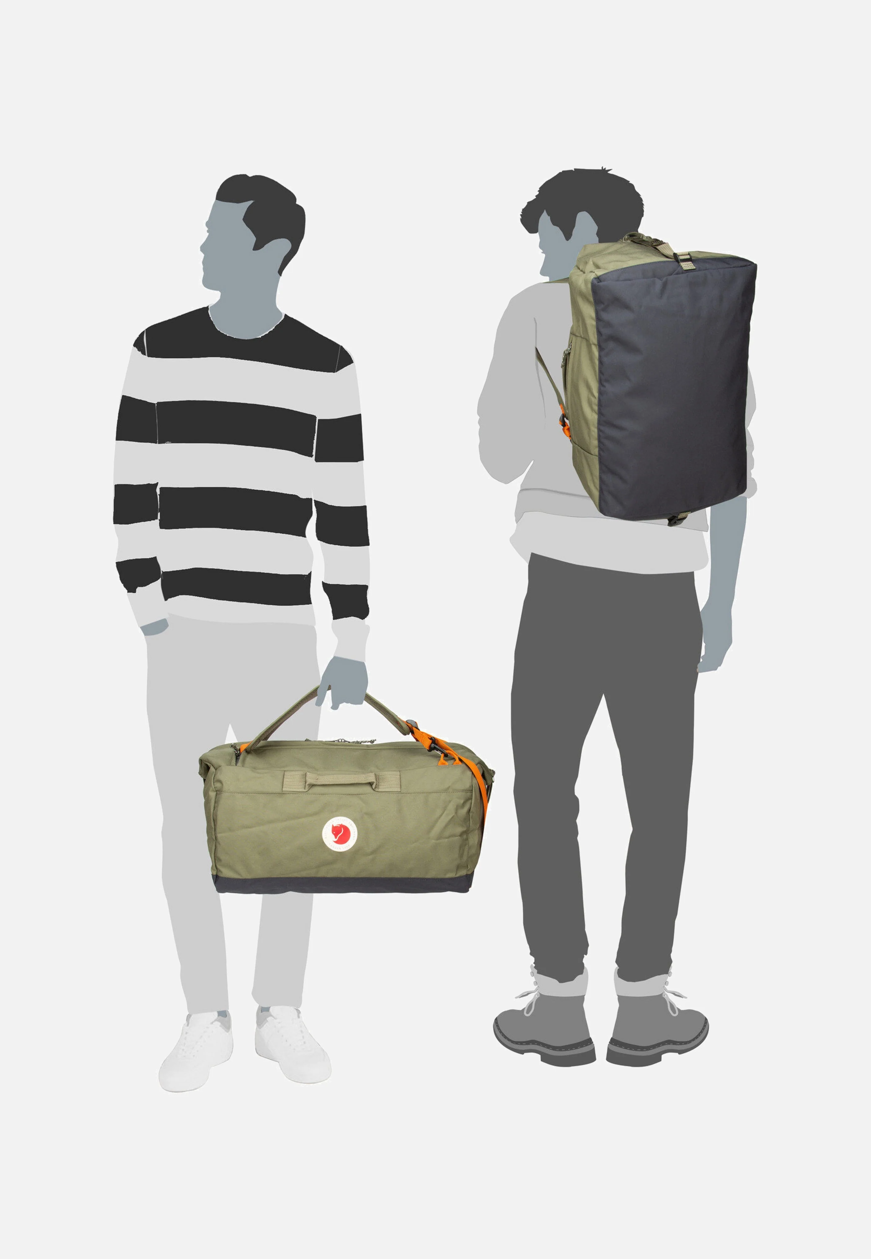 FĂ€rden Duffel 50 Green - Dufflebag - Image 9