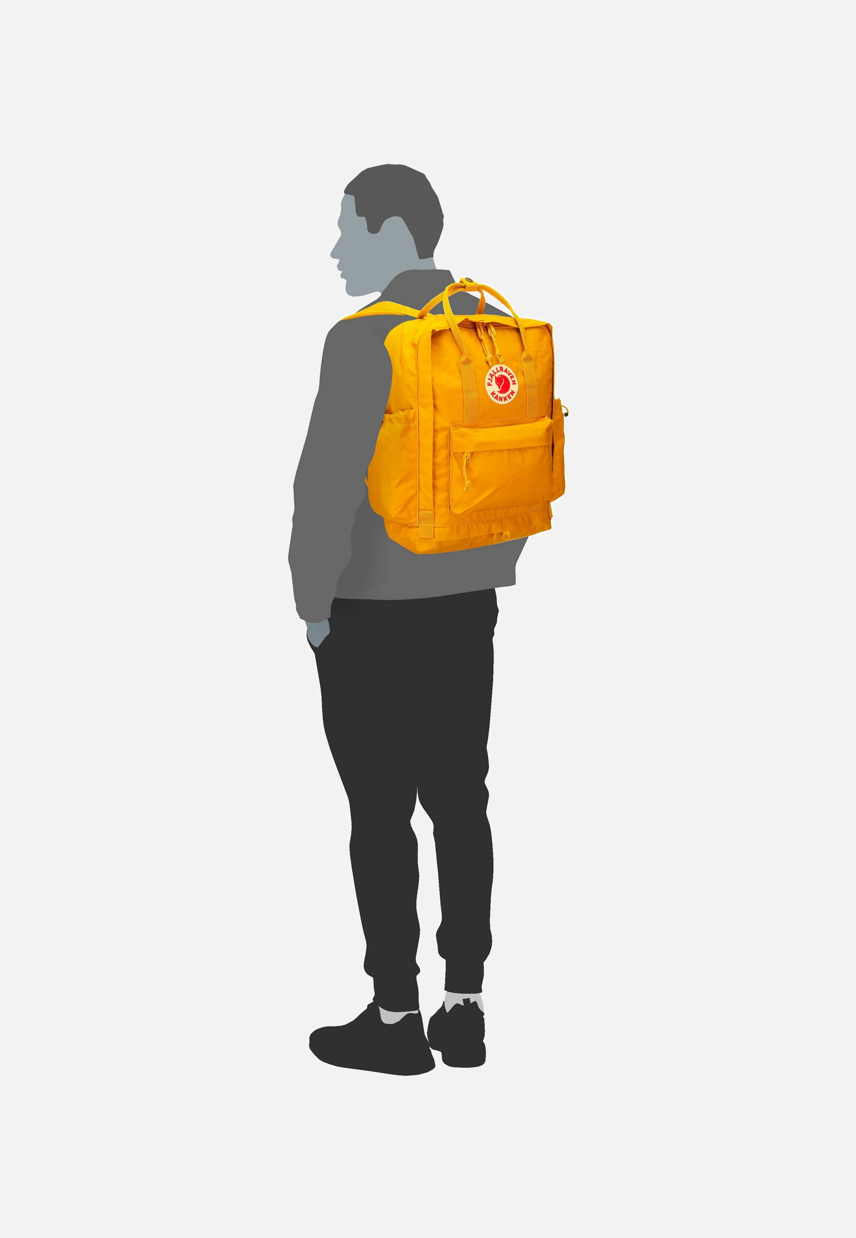 Kanken Outlong Ochre - Rucksack - Image 7