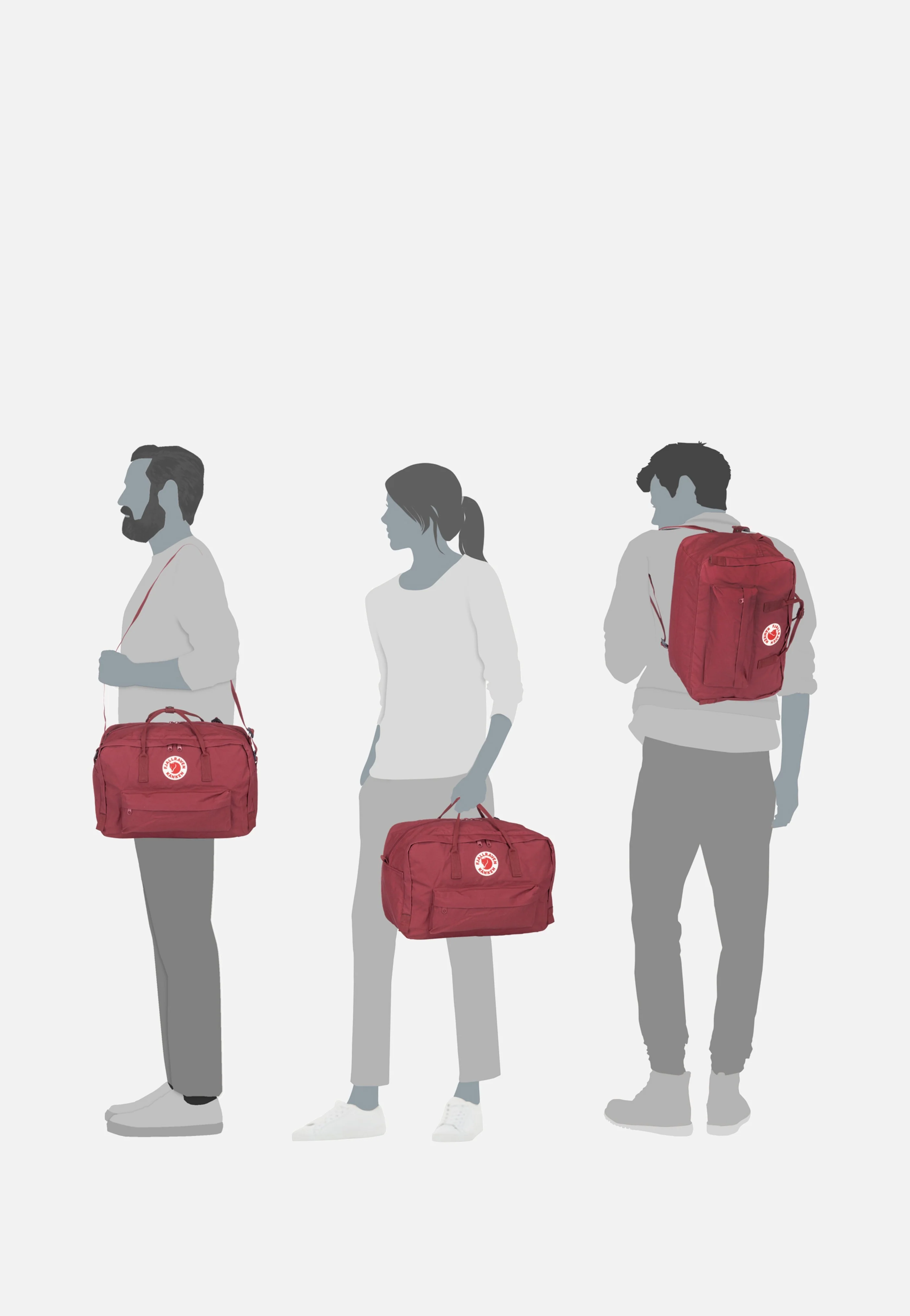 Kanken Ox Red - Weekender - Image 8