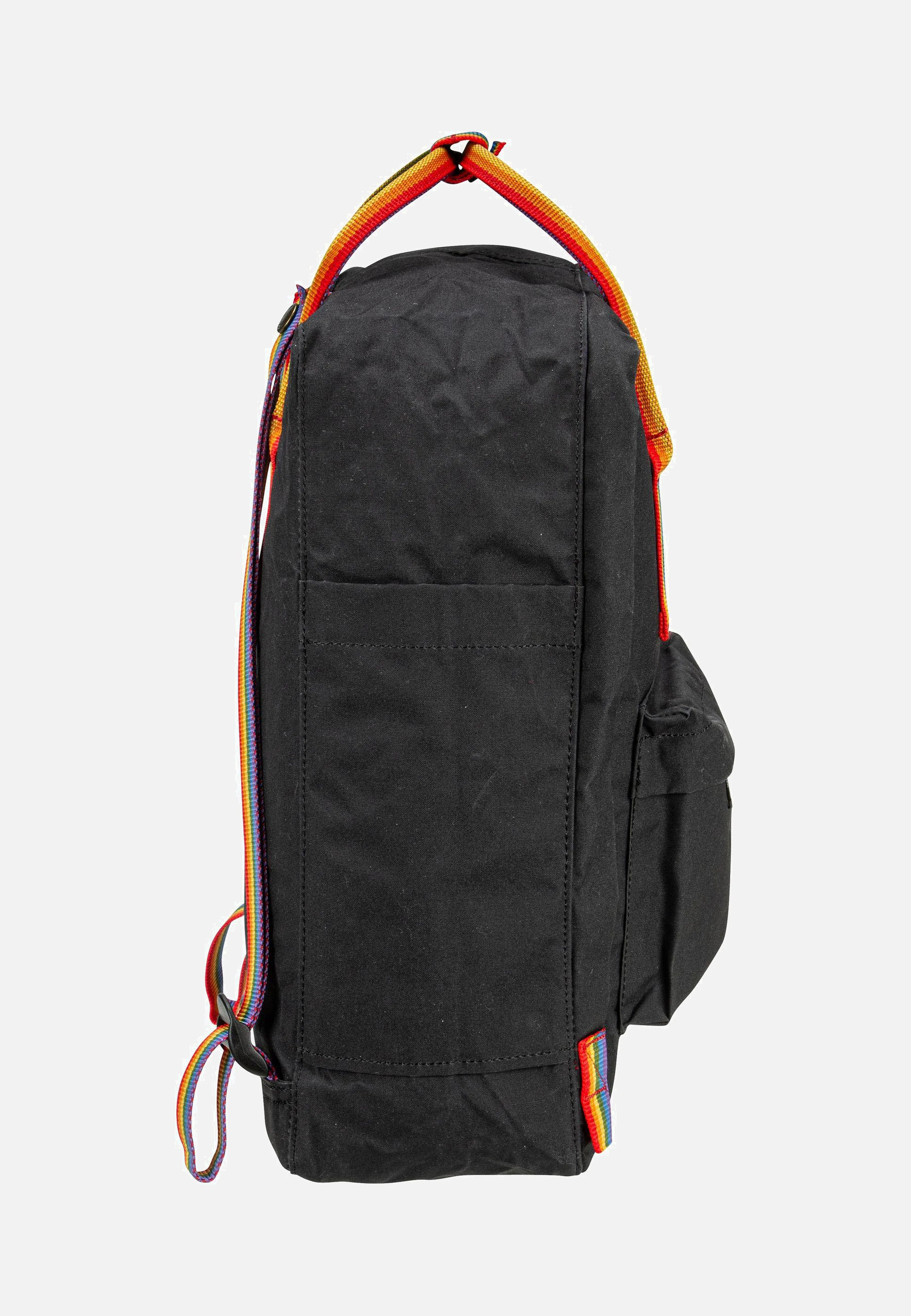 Kanken Rainbow Black/Rainbow Pattern - Rucksack - Image 4