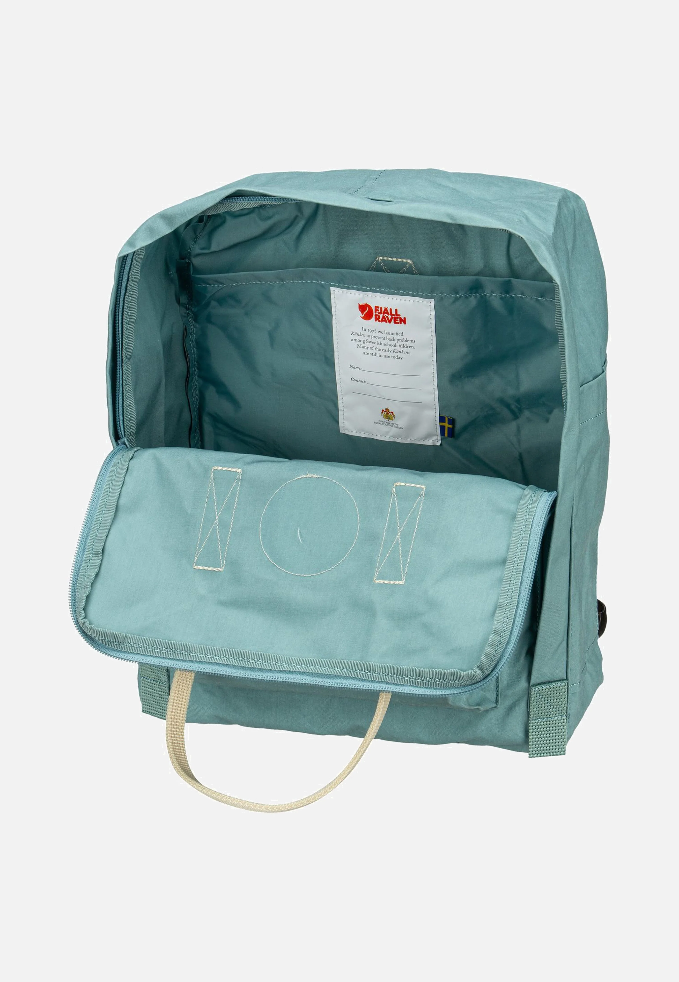 Kanken Sky Blue/Light Oak - Rucksack - Image 3