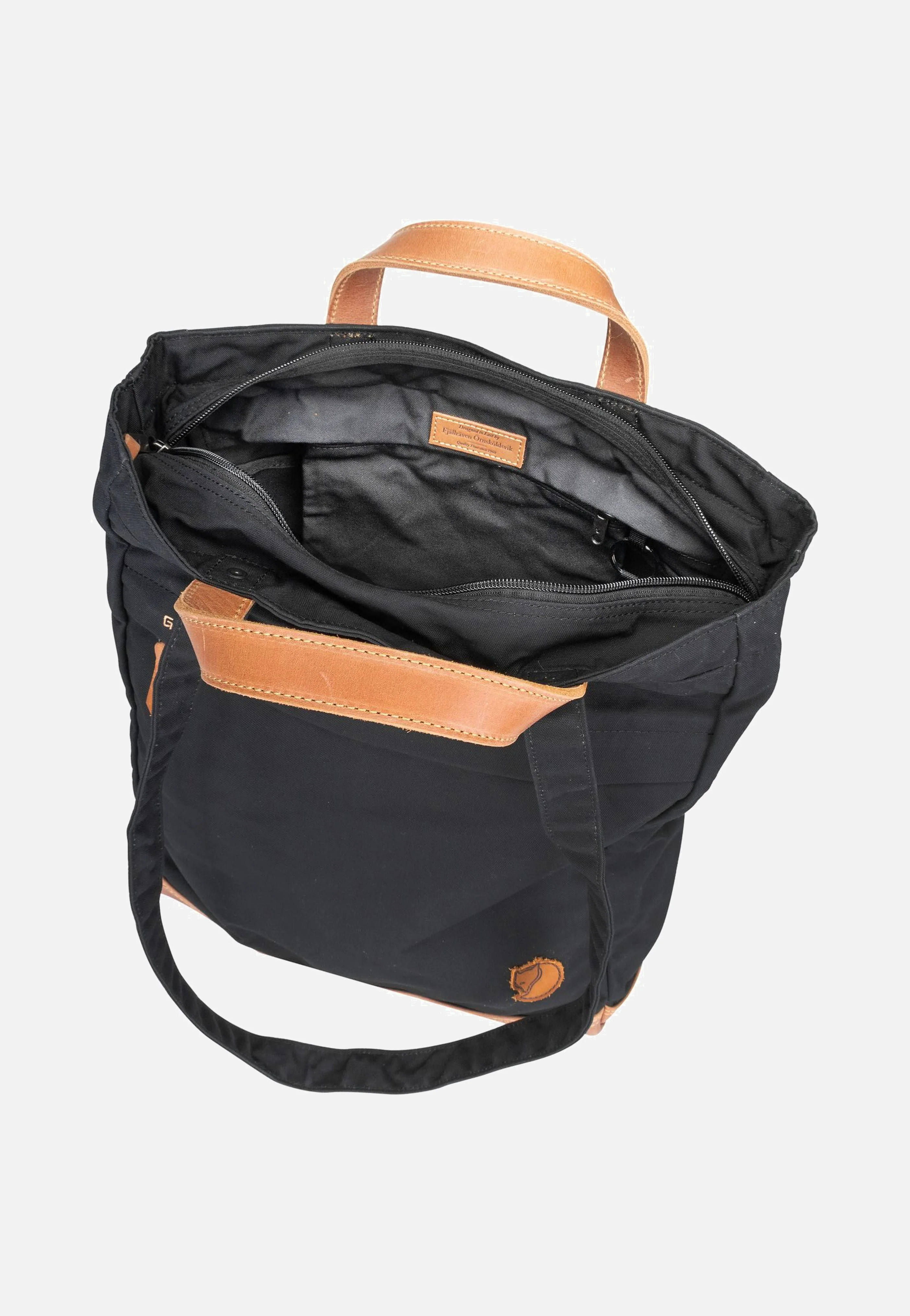 Totepack No.2 Black - Rucksack - Image 3