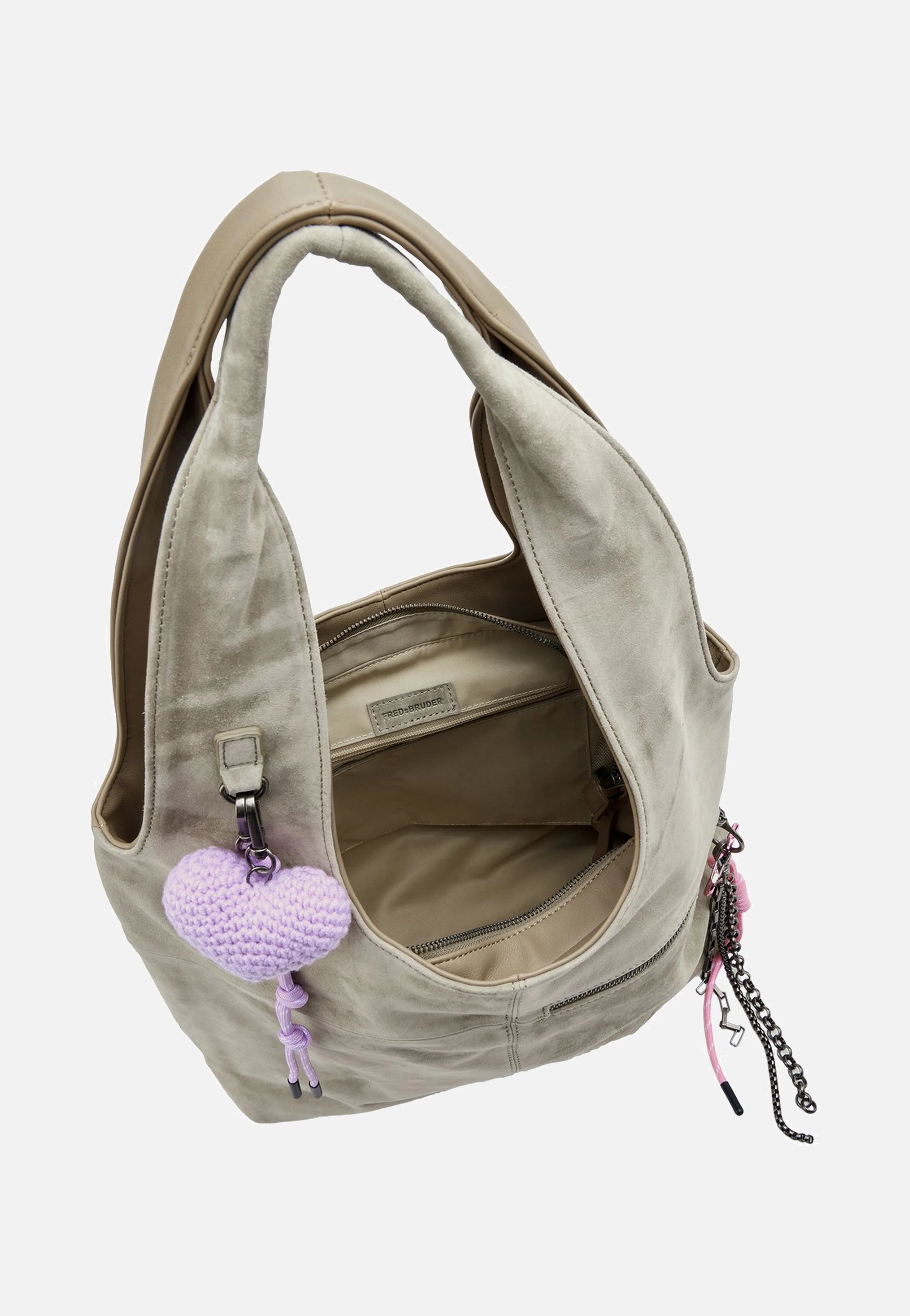 Beautiful Mess Hobo Taupe - Hobo Bag - Image 3