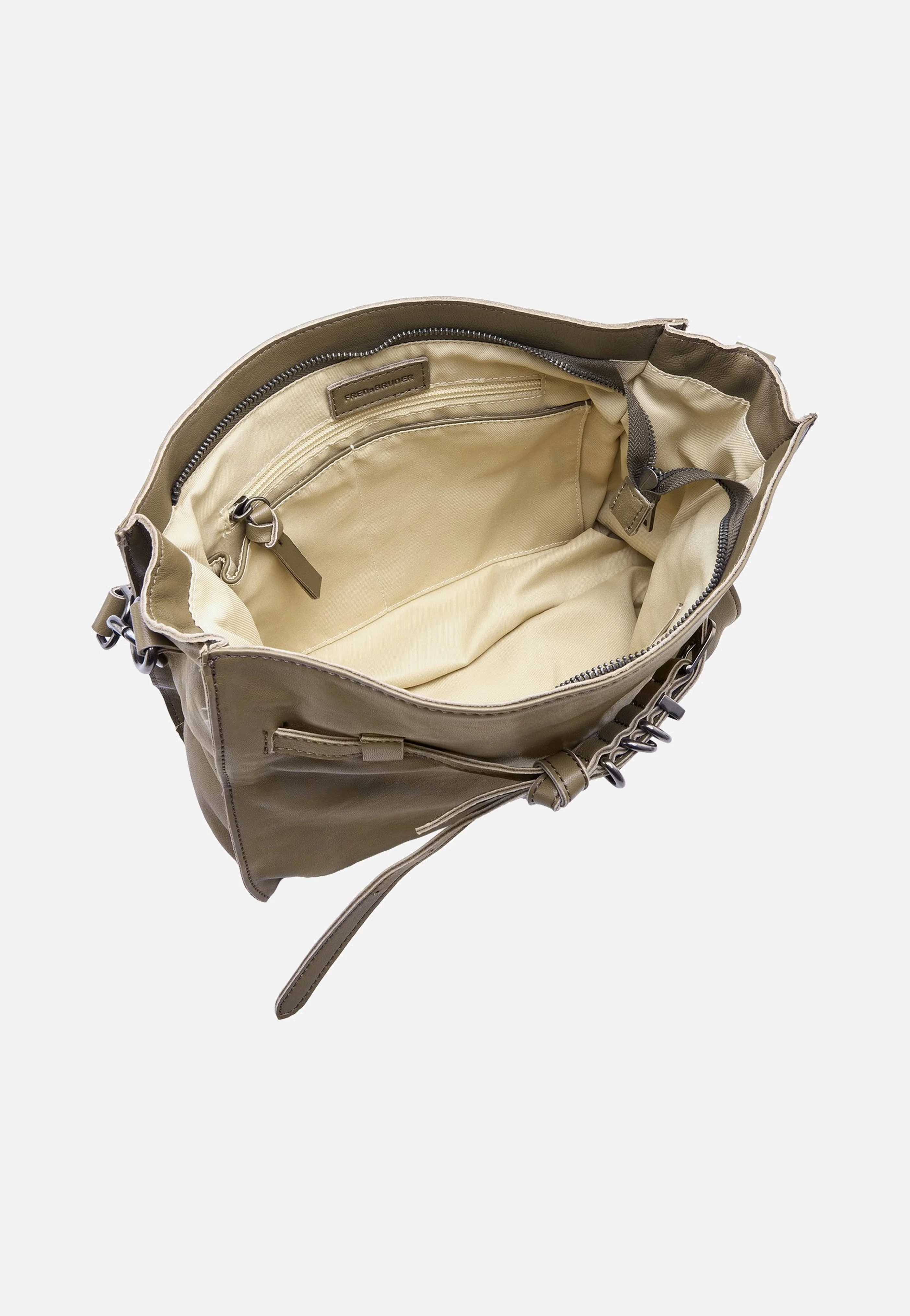 Belted With Love Shoulderbag Grey Khaki - Umhängetasche - Image 3