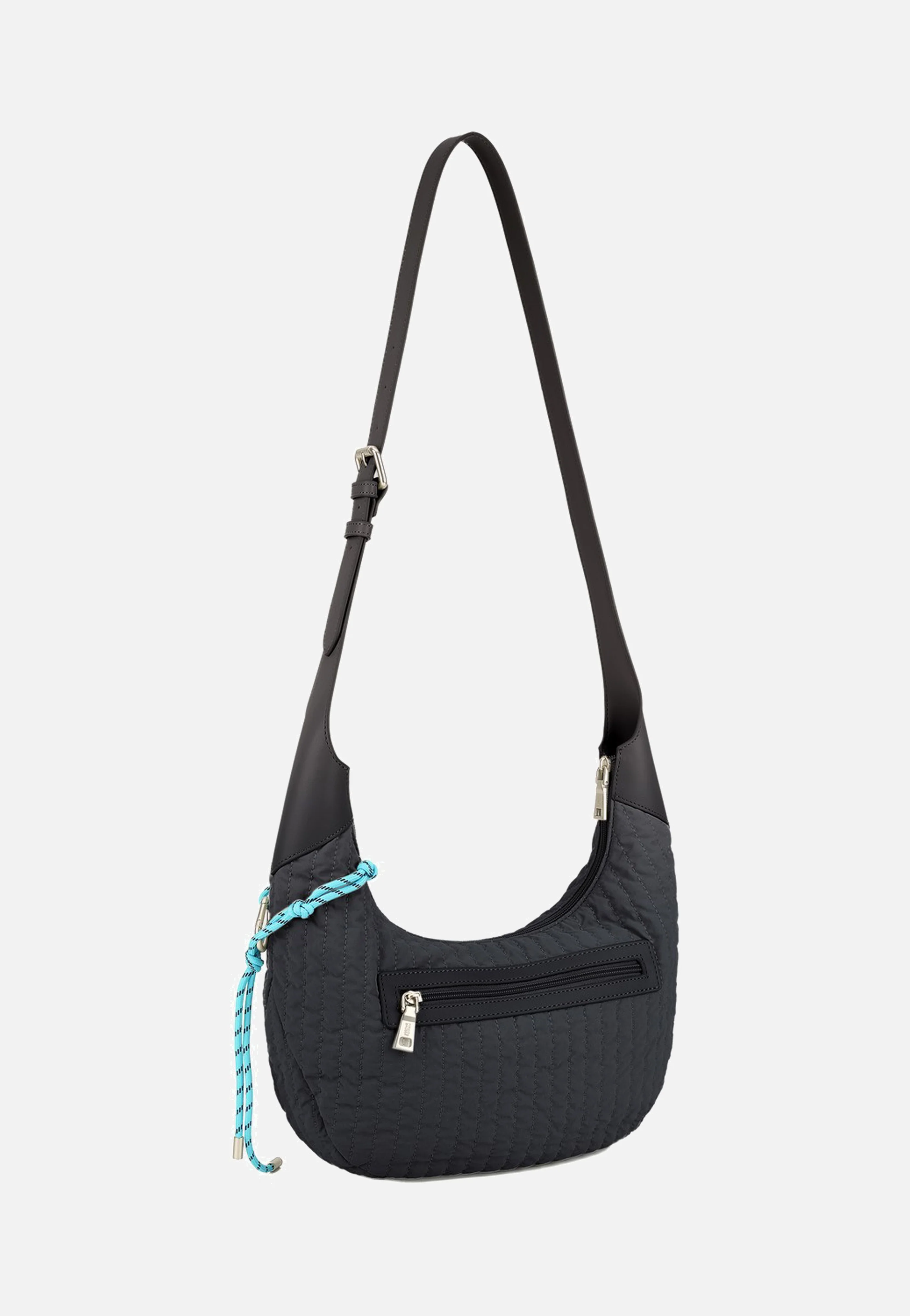 Just Flow Round Hobo Black - Hobo Bag - Image 2