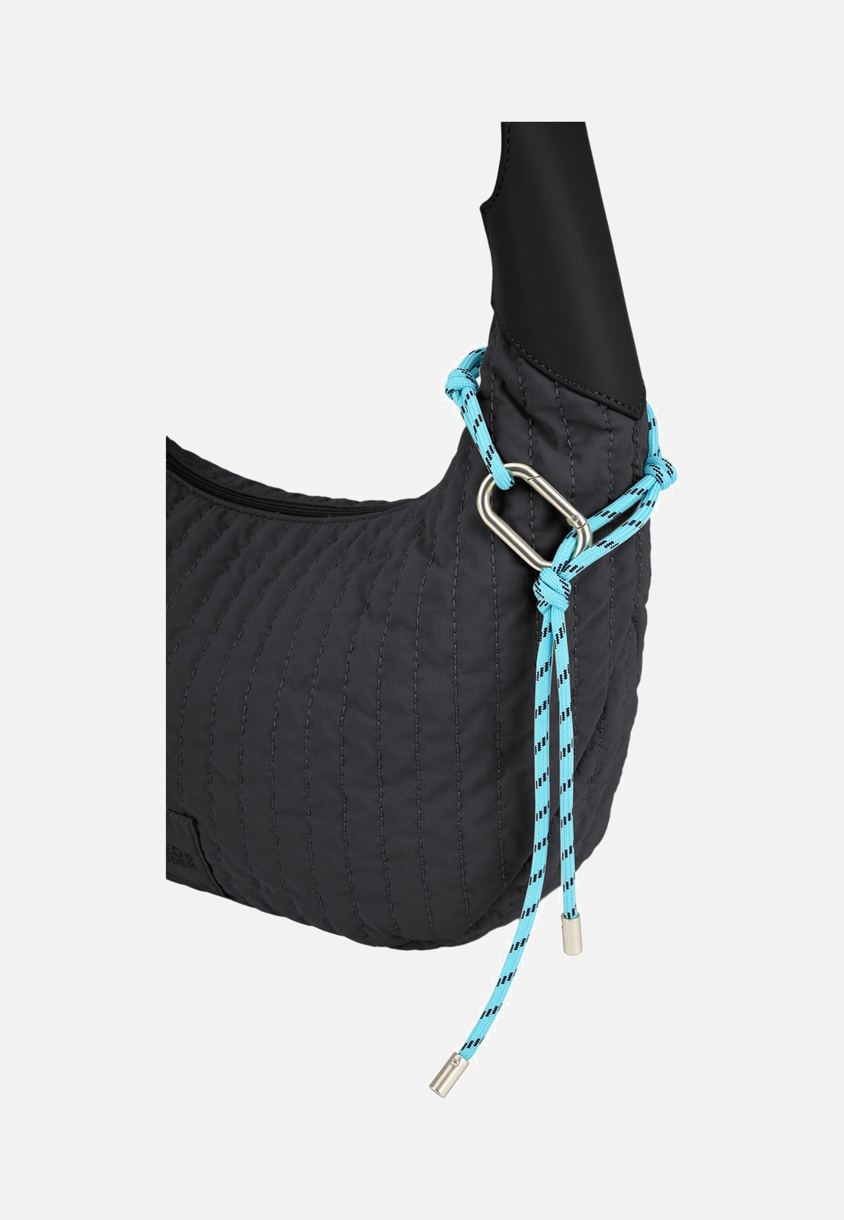 Just Flow Round Hobo Black - Hobo Bag - Image 3