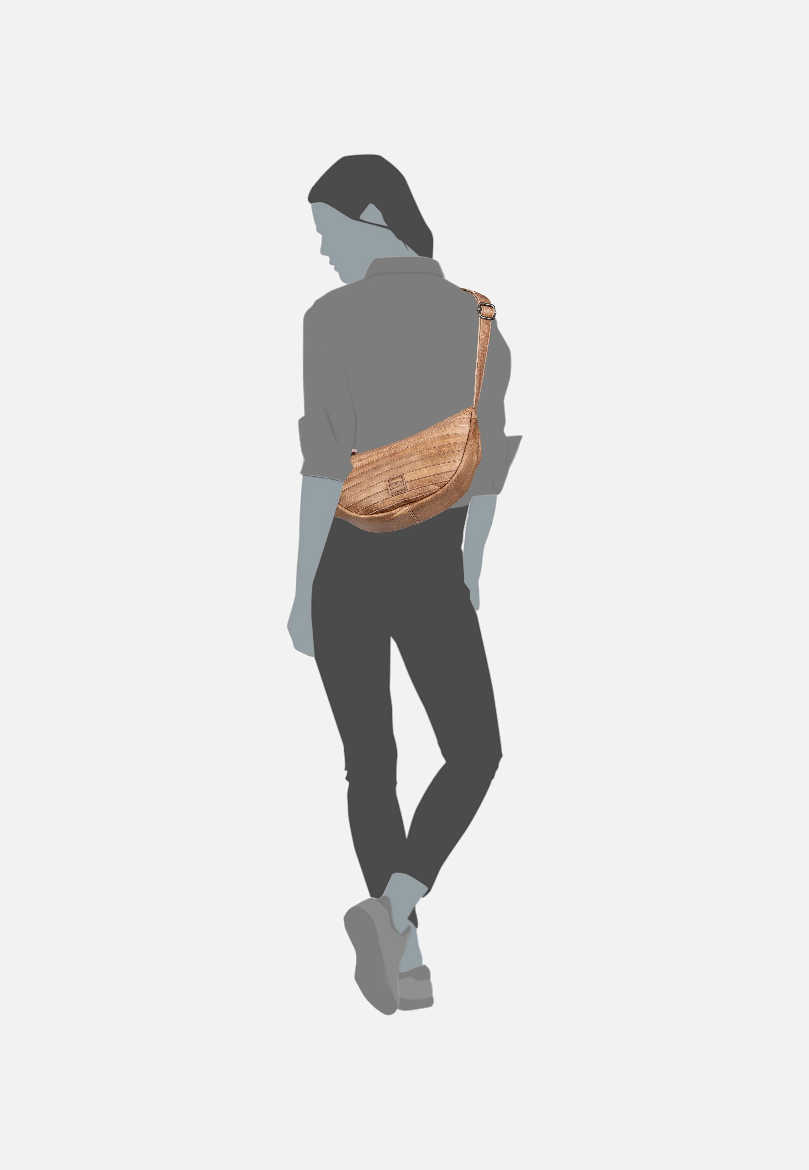Layer Halfmoon 3768 Caramel - Sling Bag - Image 6