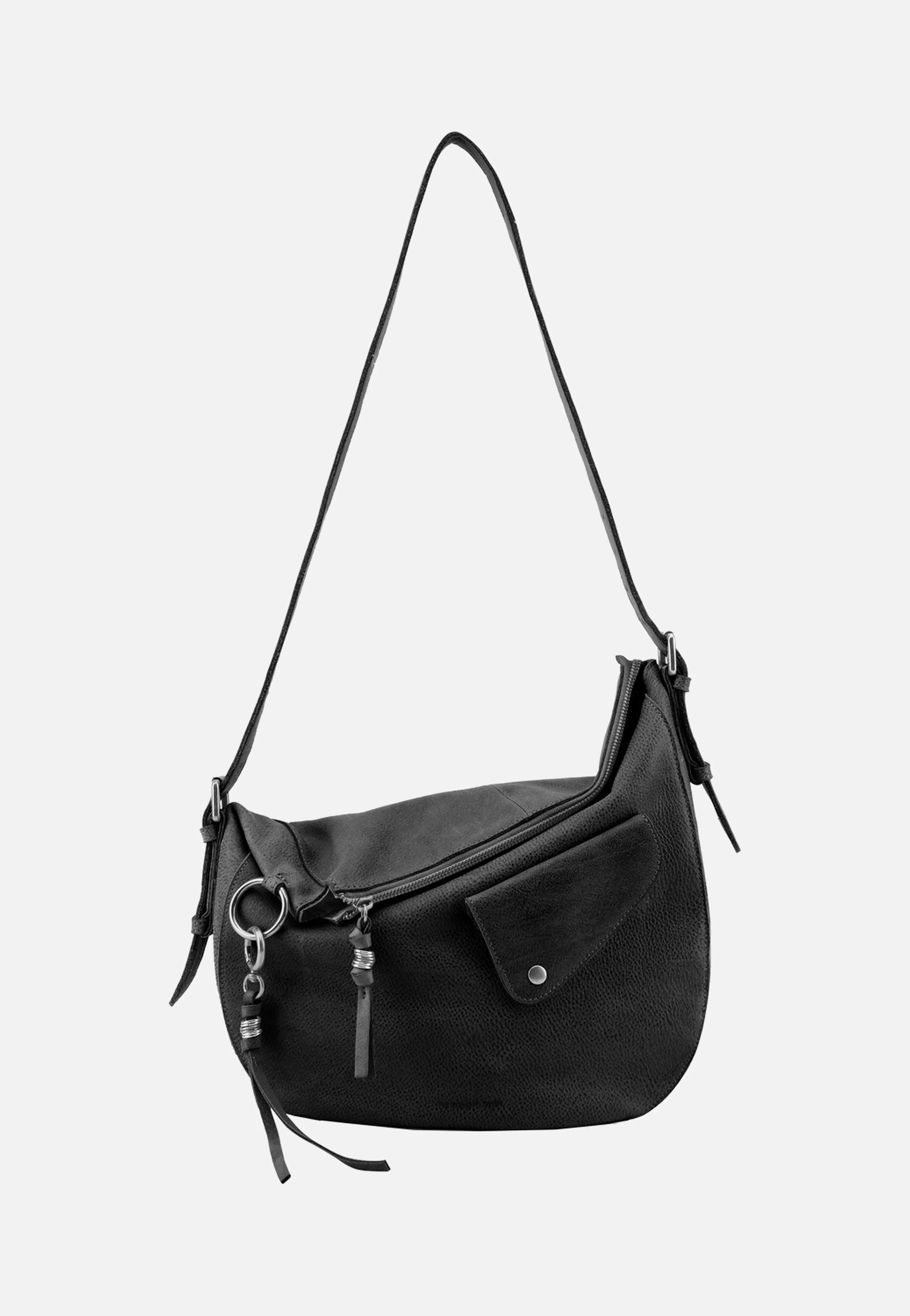 My Forever Friend Shoulderbag With Front Pocket Black - UmhÀngetasche