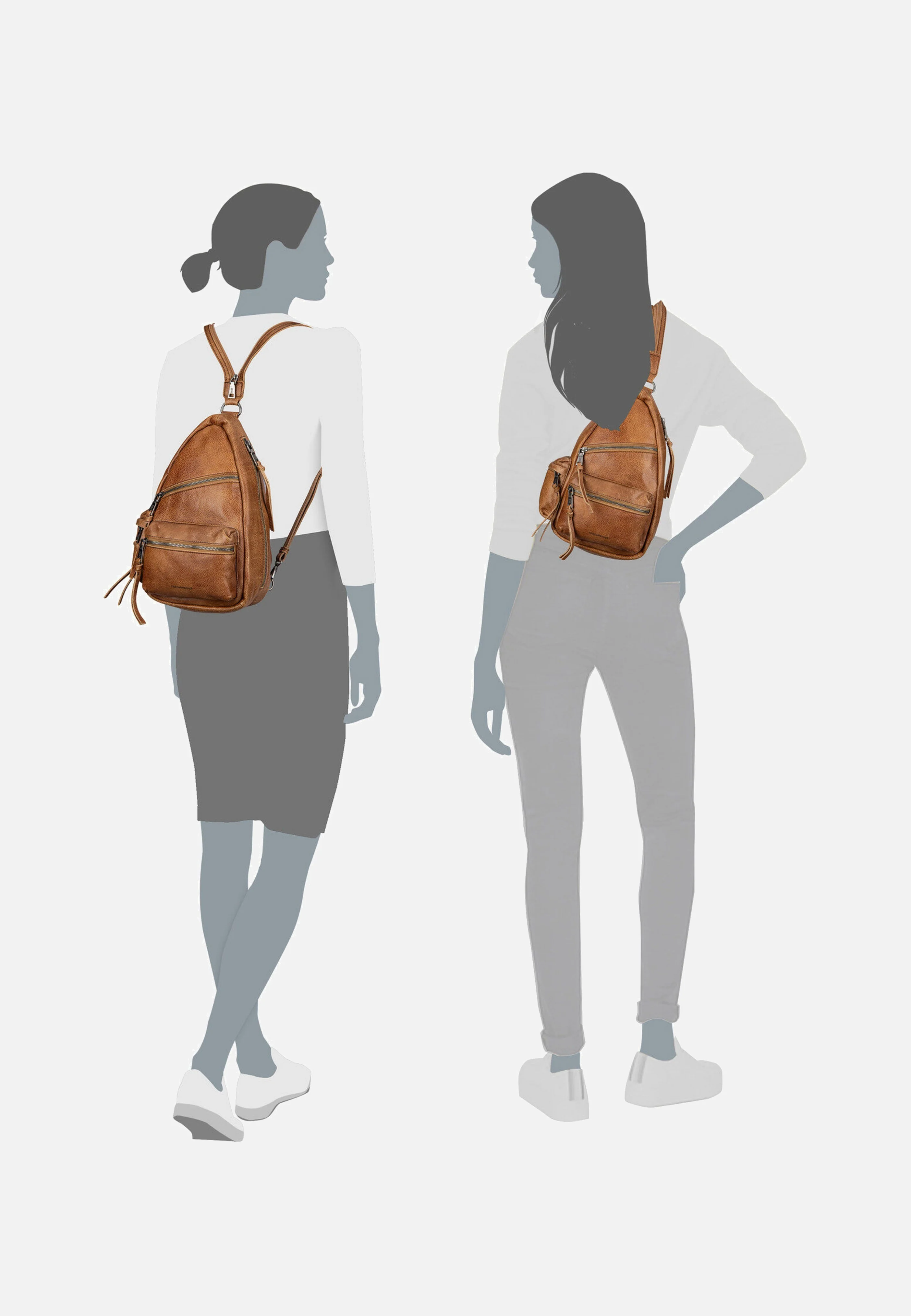 My Old Frend 3687n Caramel - Rucksack - Image 6