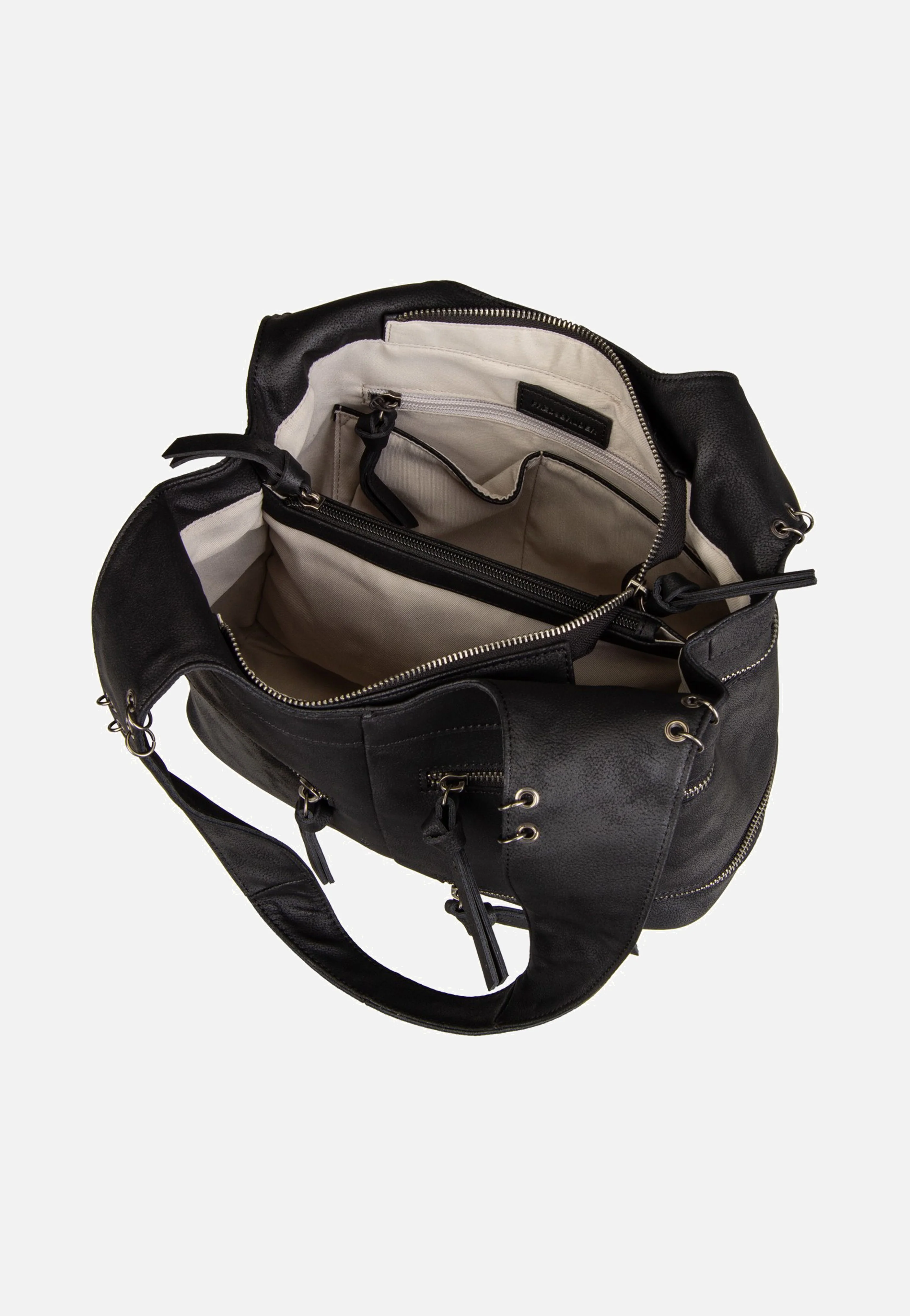 Rebel At Heart Hobo Black - Hobo Bag - Image 5