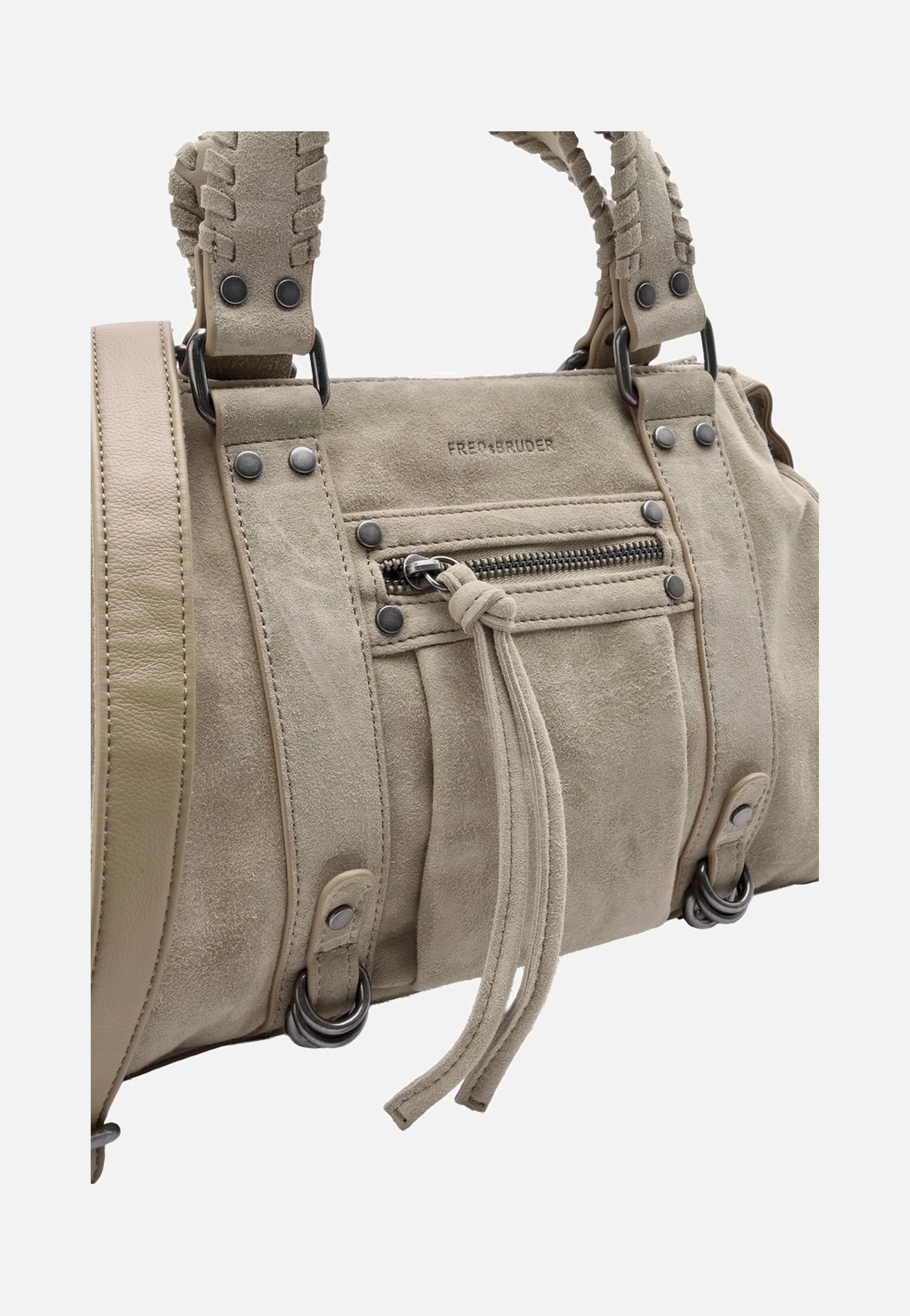 Whipstitch Soul Bowling Bag Taupe - Bowling Bag - Image 3