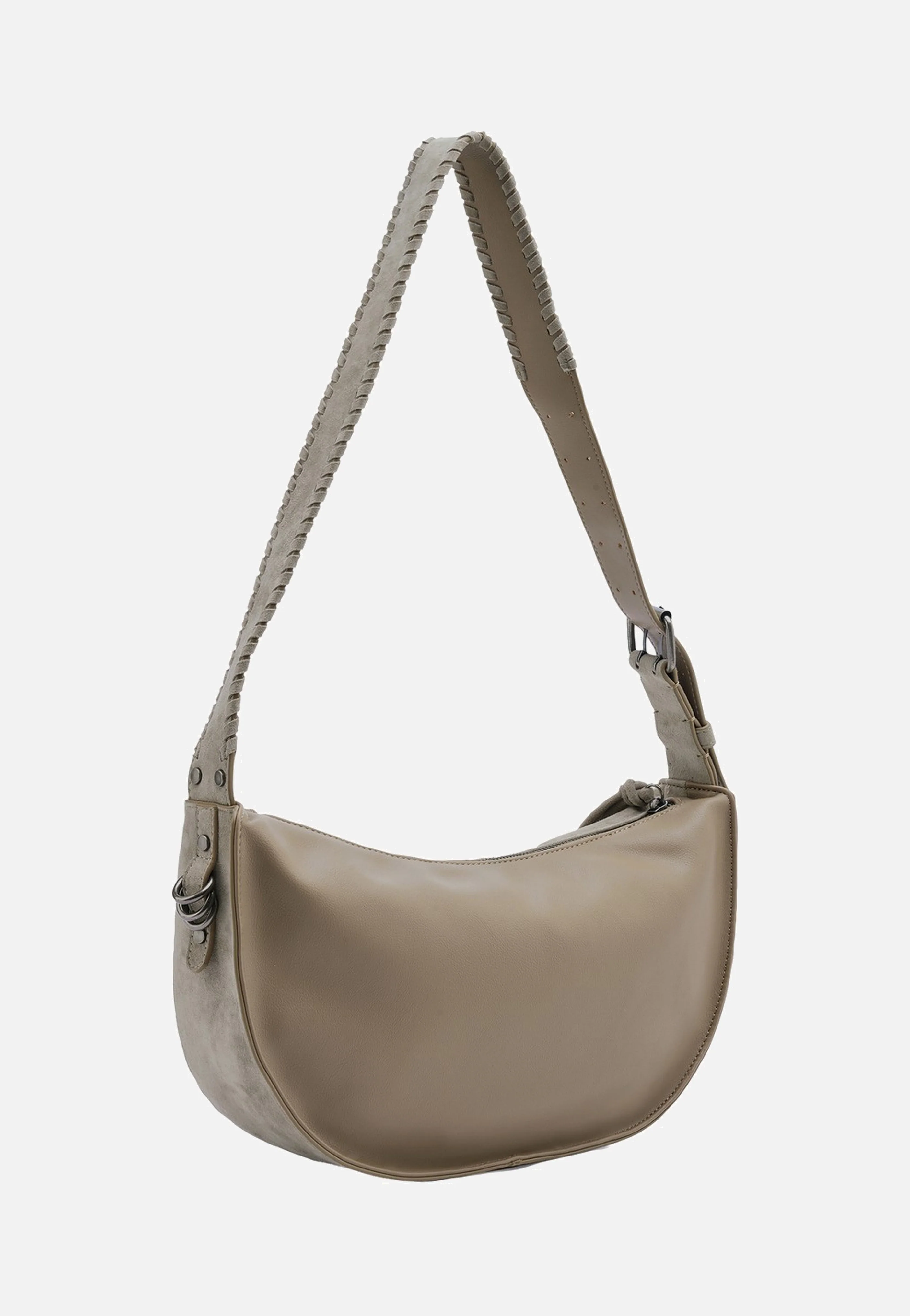 Whipstitch Soul Hobo Taupe - Hobo Bag - Image 2