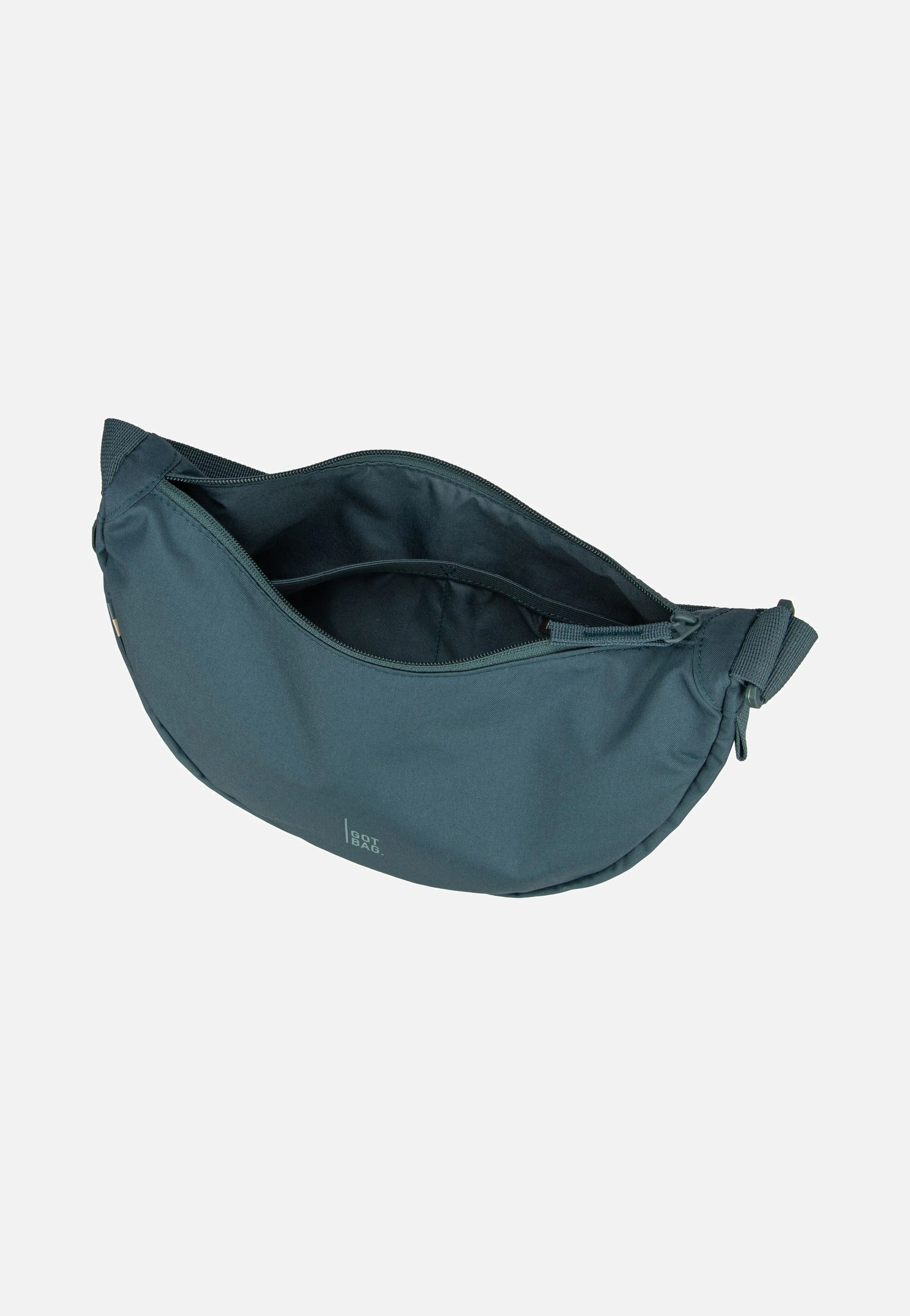 Moon Bag Small Monochrome Sea Teal - Sling Bag - Image 3