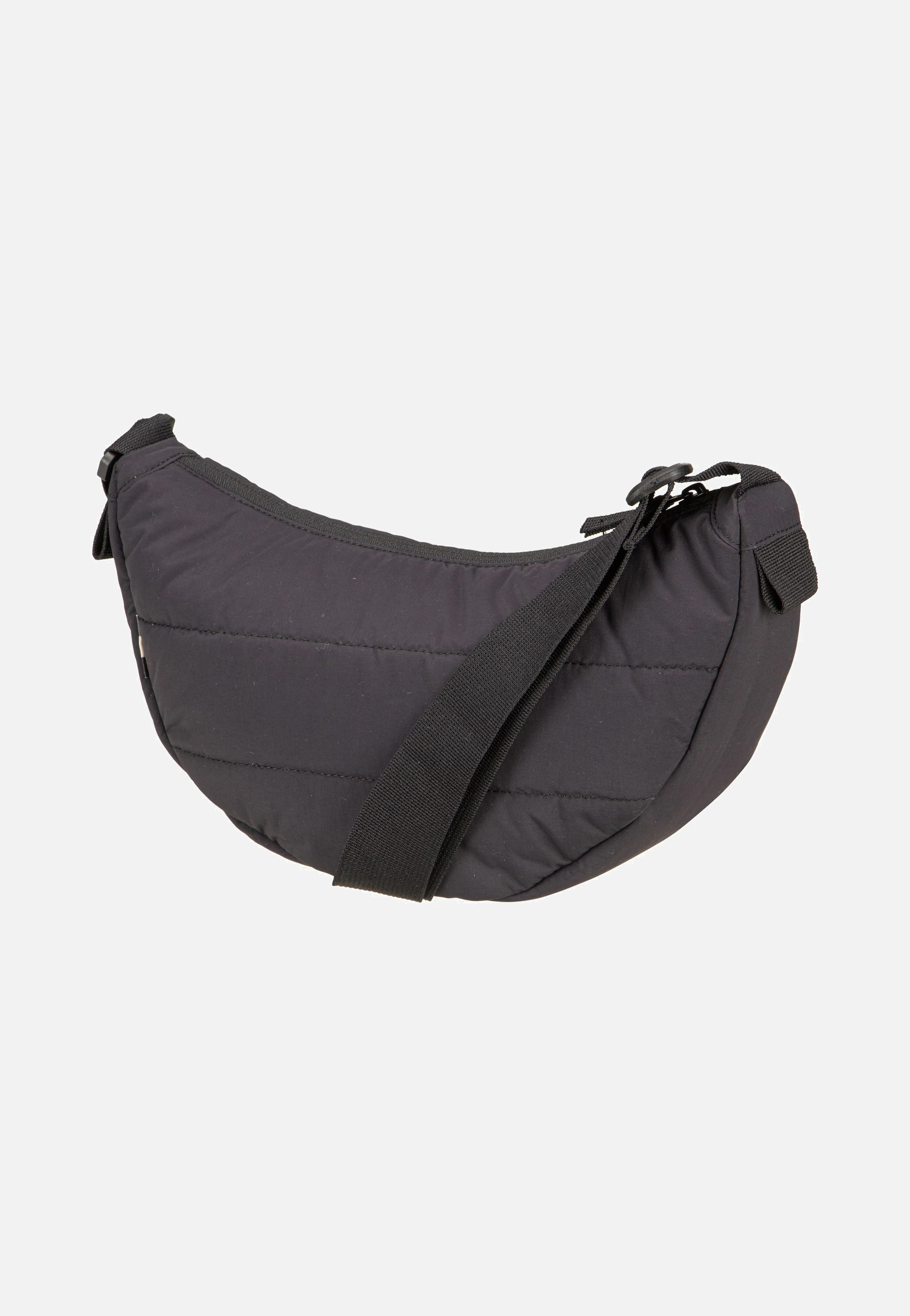 Puffer Moon Bag Small Monochrome Black - Crossbody Bag - Image 2