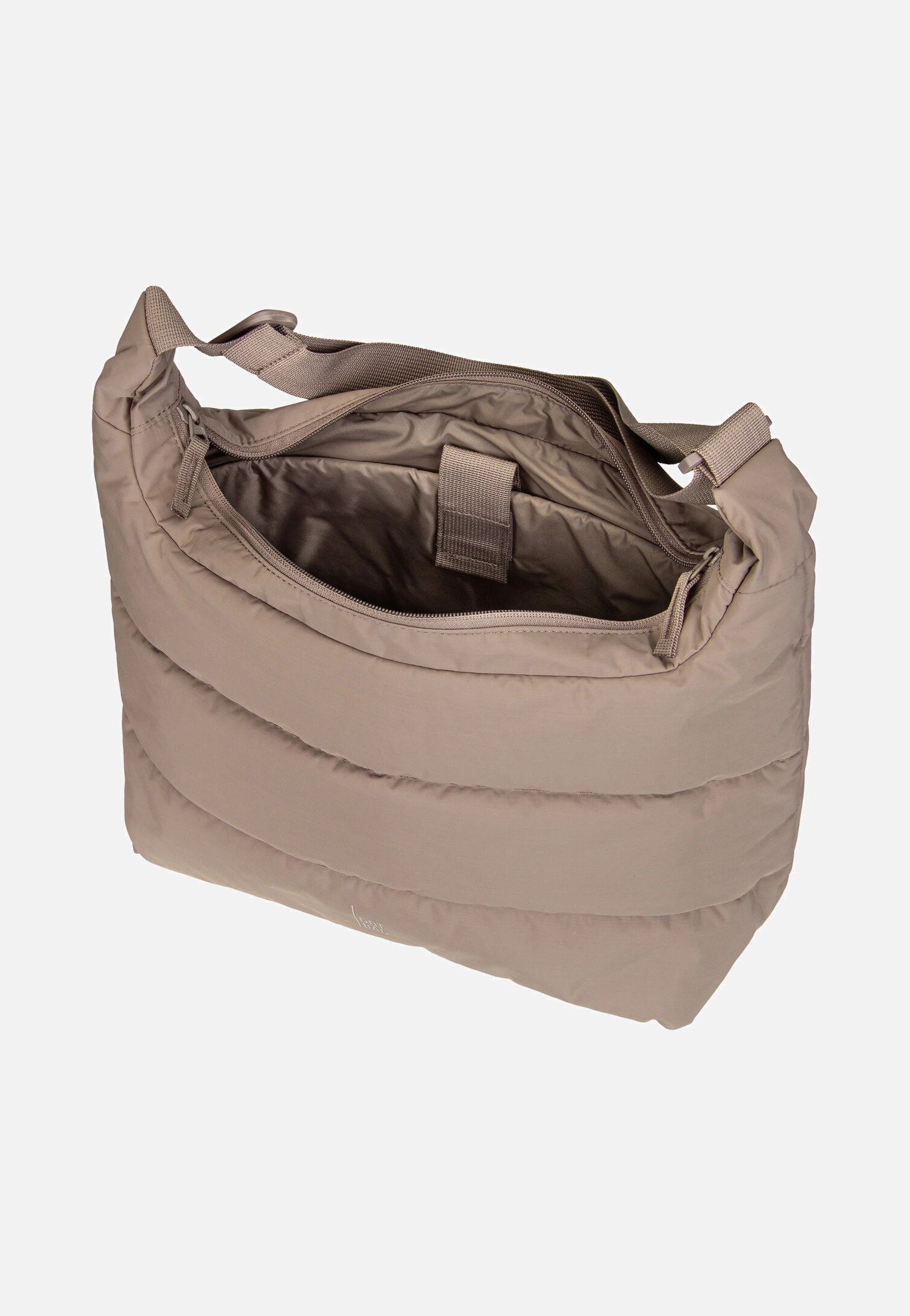 Puffer Square Bag Large Monochrome Oyster - Hobo Bag - Image 4