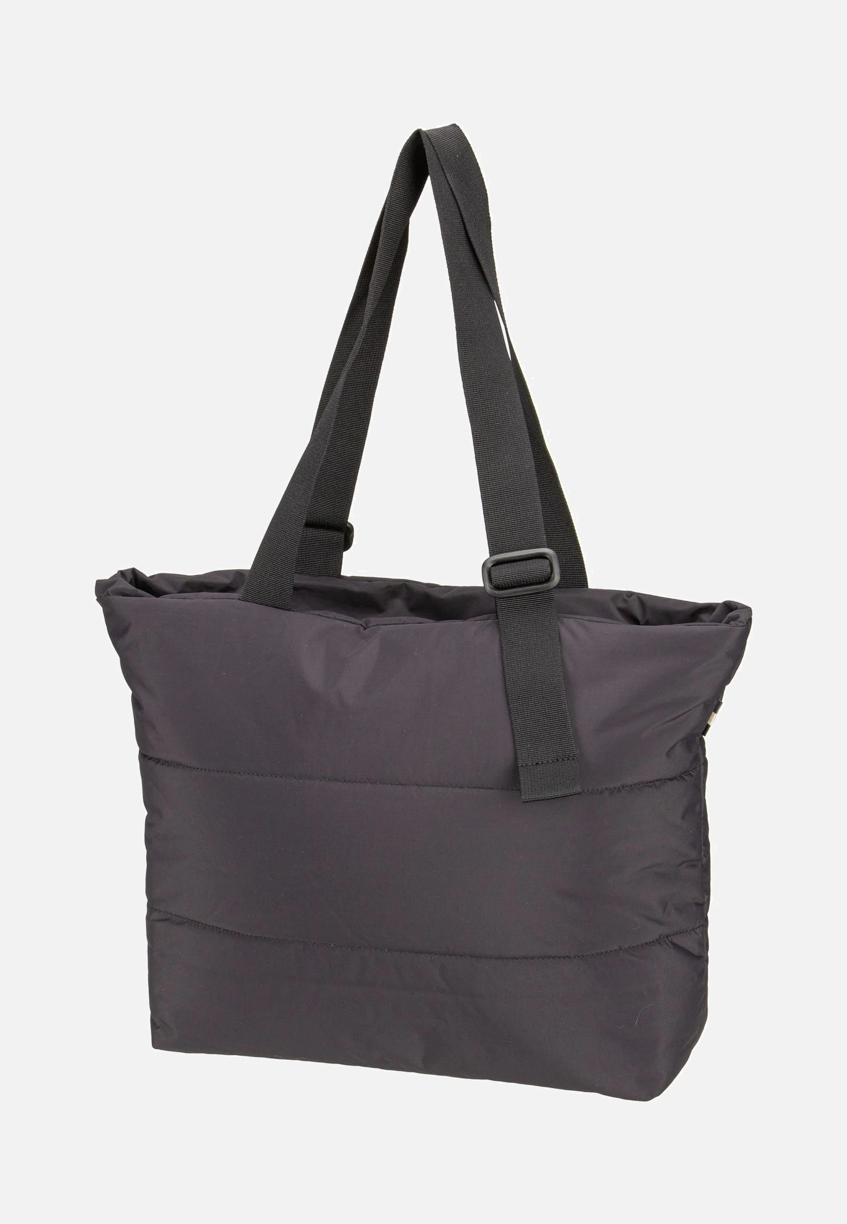 Puffer Tote Bag Monochrome Black - Shopper - Image 2