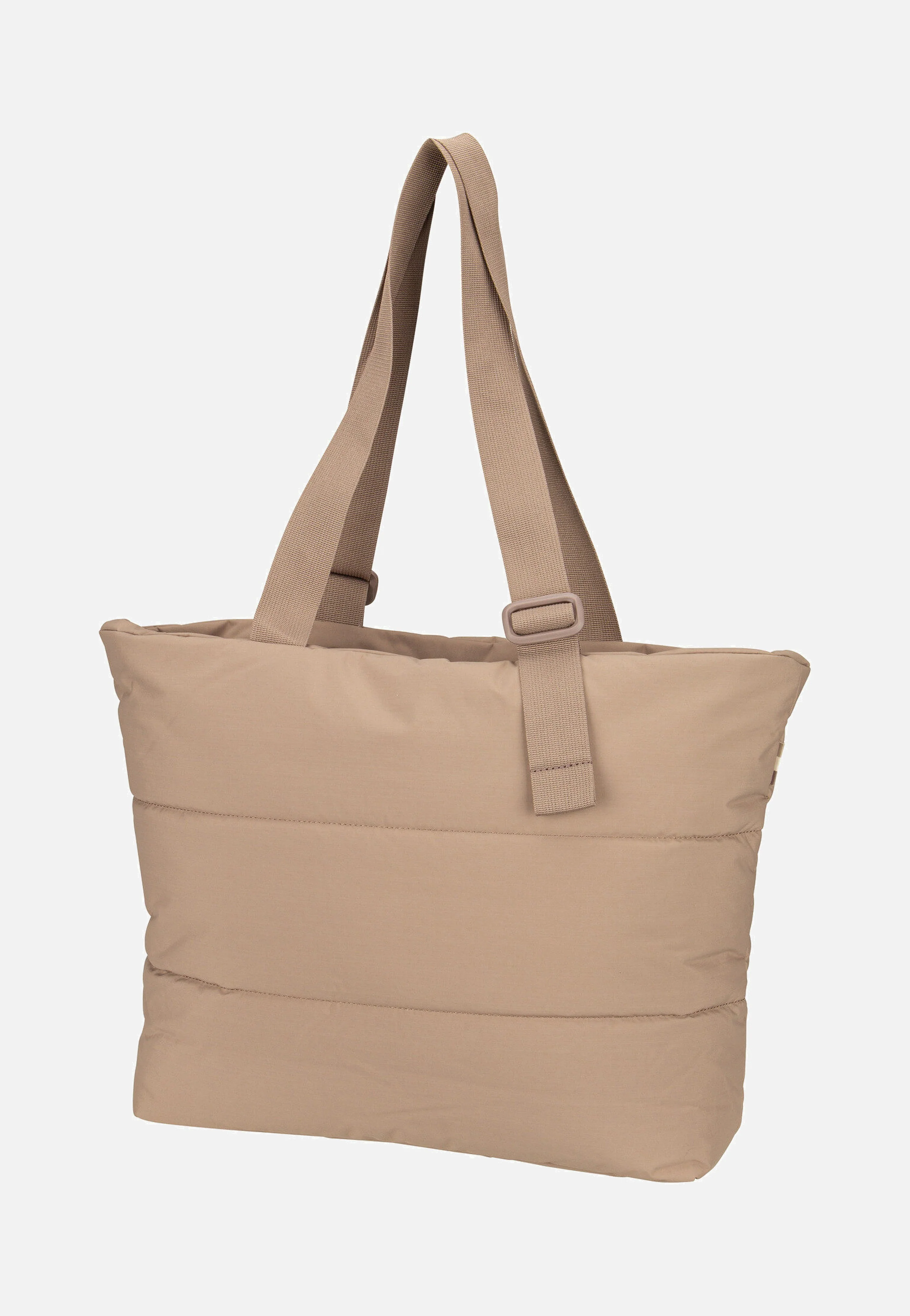 Puffer Tote Bag Monochrome Oyster - Shopper - Image 2