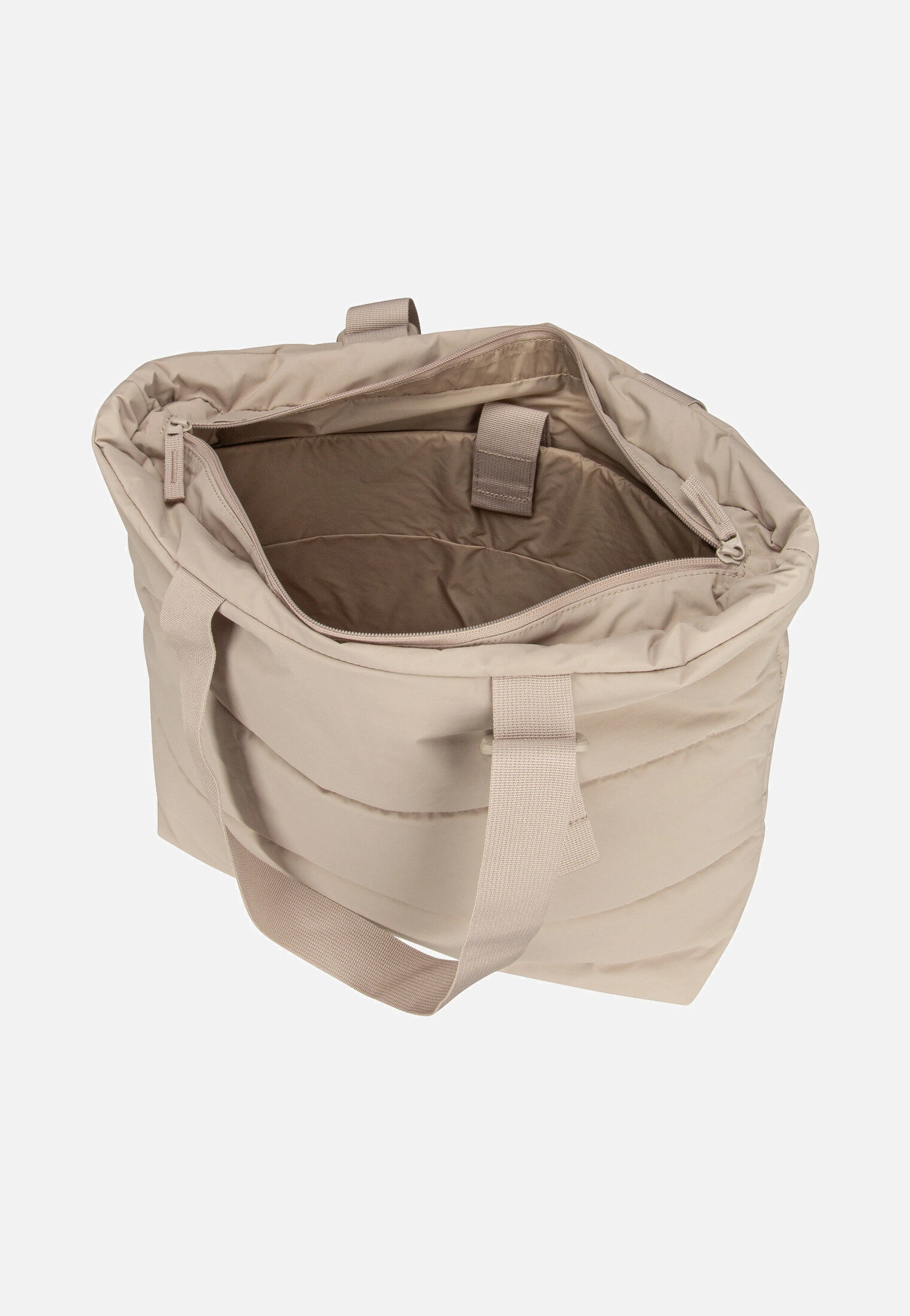 Puffer Tote Bag Monochrome Scallop - Shopper - Image 3
