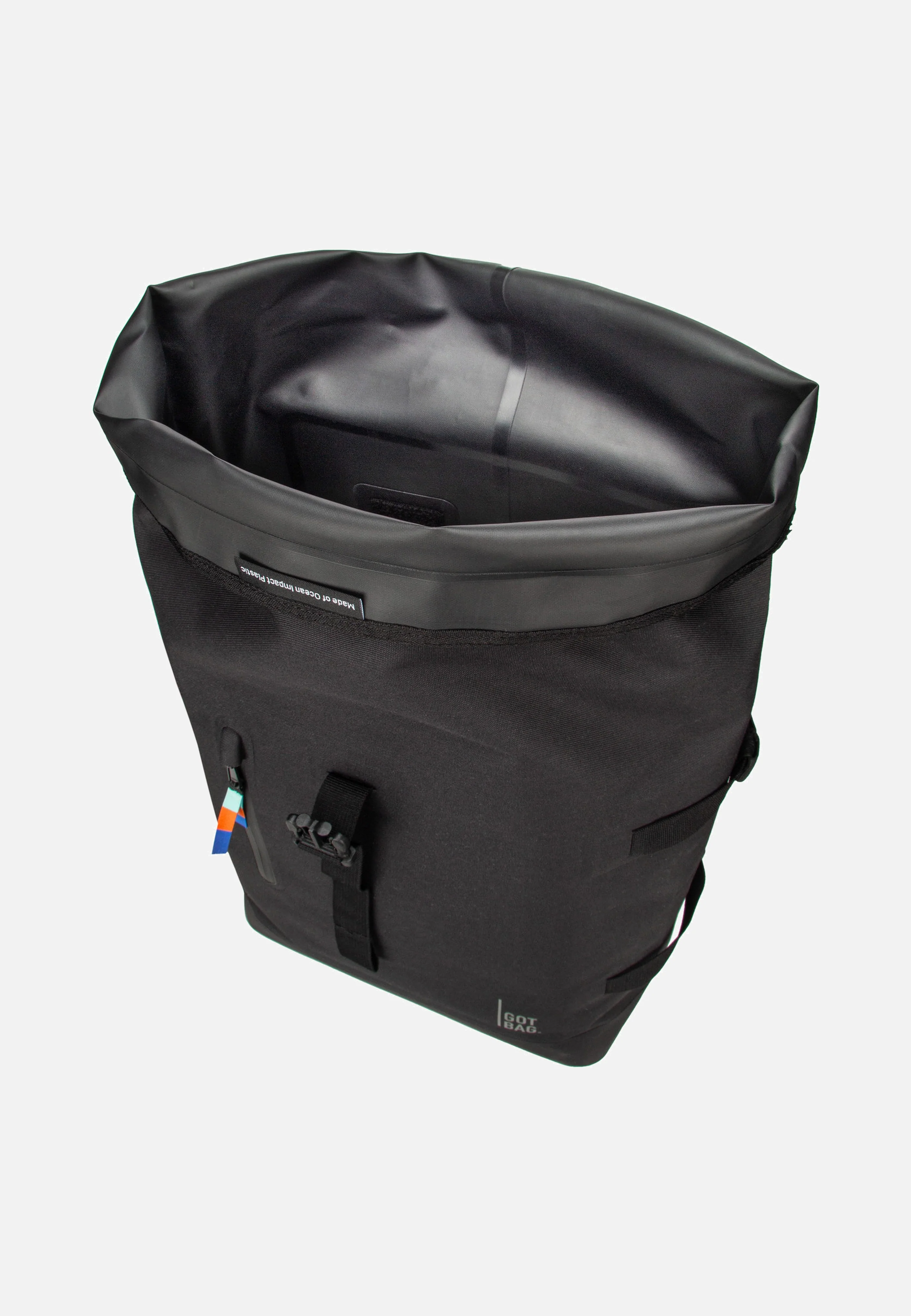 Rolltop 2.0 Black - Rolltop Rucksack - Image 3