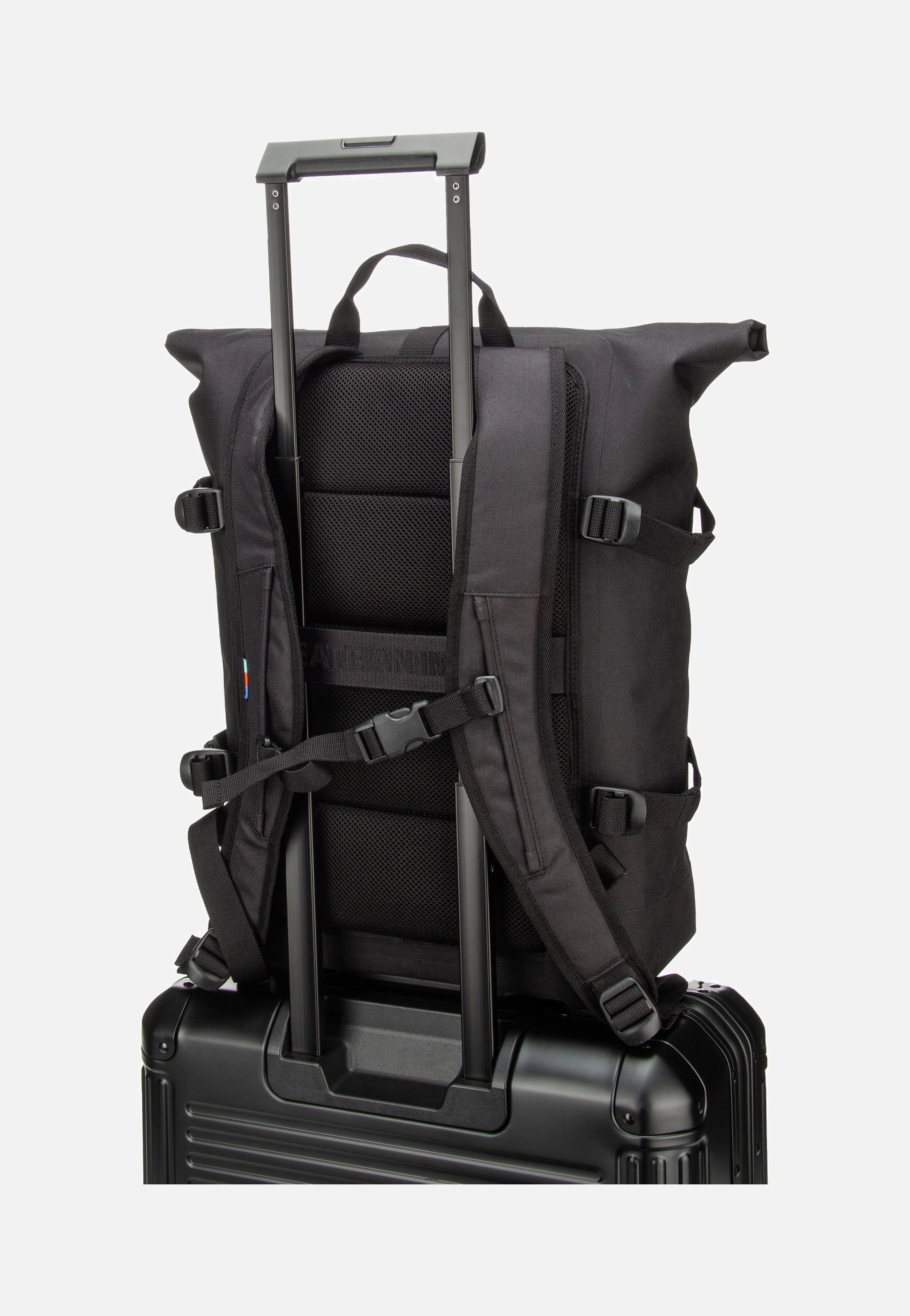 Rolltop 2.0 Black - Rolltop Rucksack - Image 5