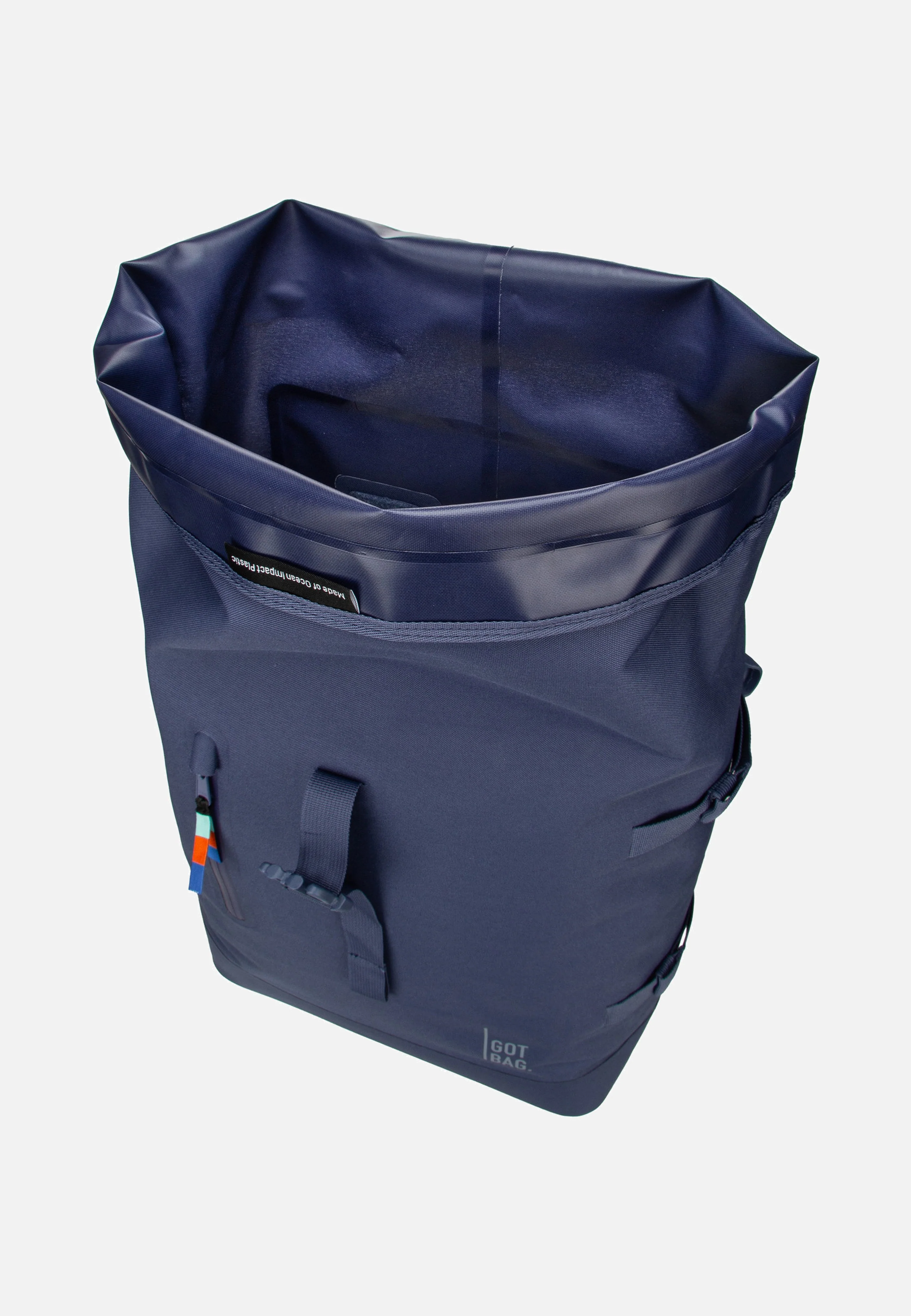 Rolltop 2.0 Ocean Blue - Rolltop Rucksack - Image 3