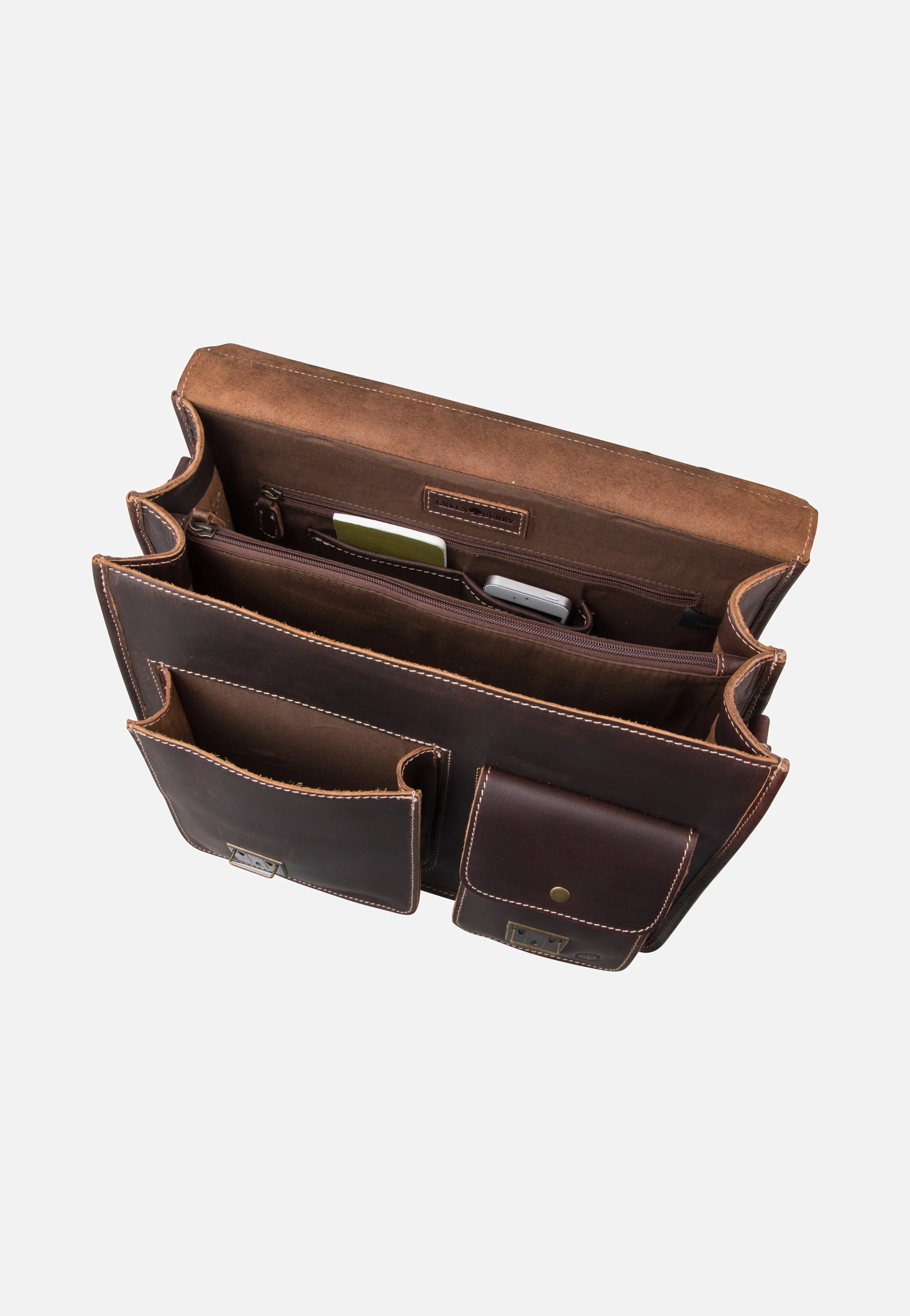 Buffalo 1128 Mappe XXL Brown - Aktentasche - Image 3