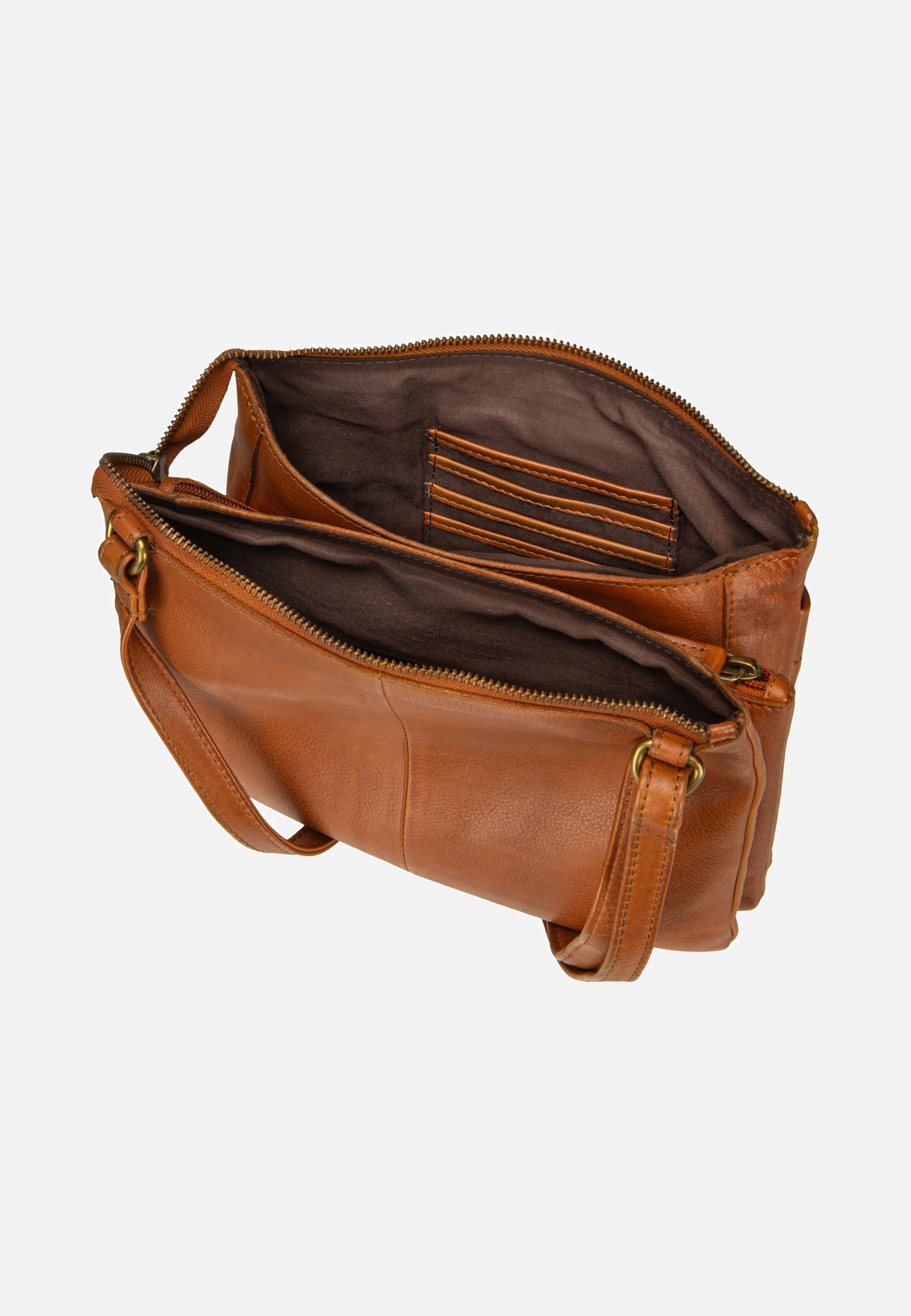 Colombiana Rv 3 Zip Medium Nougat - Umhängetasche - Image 4