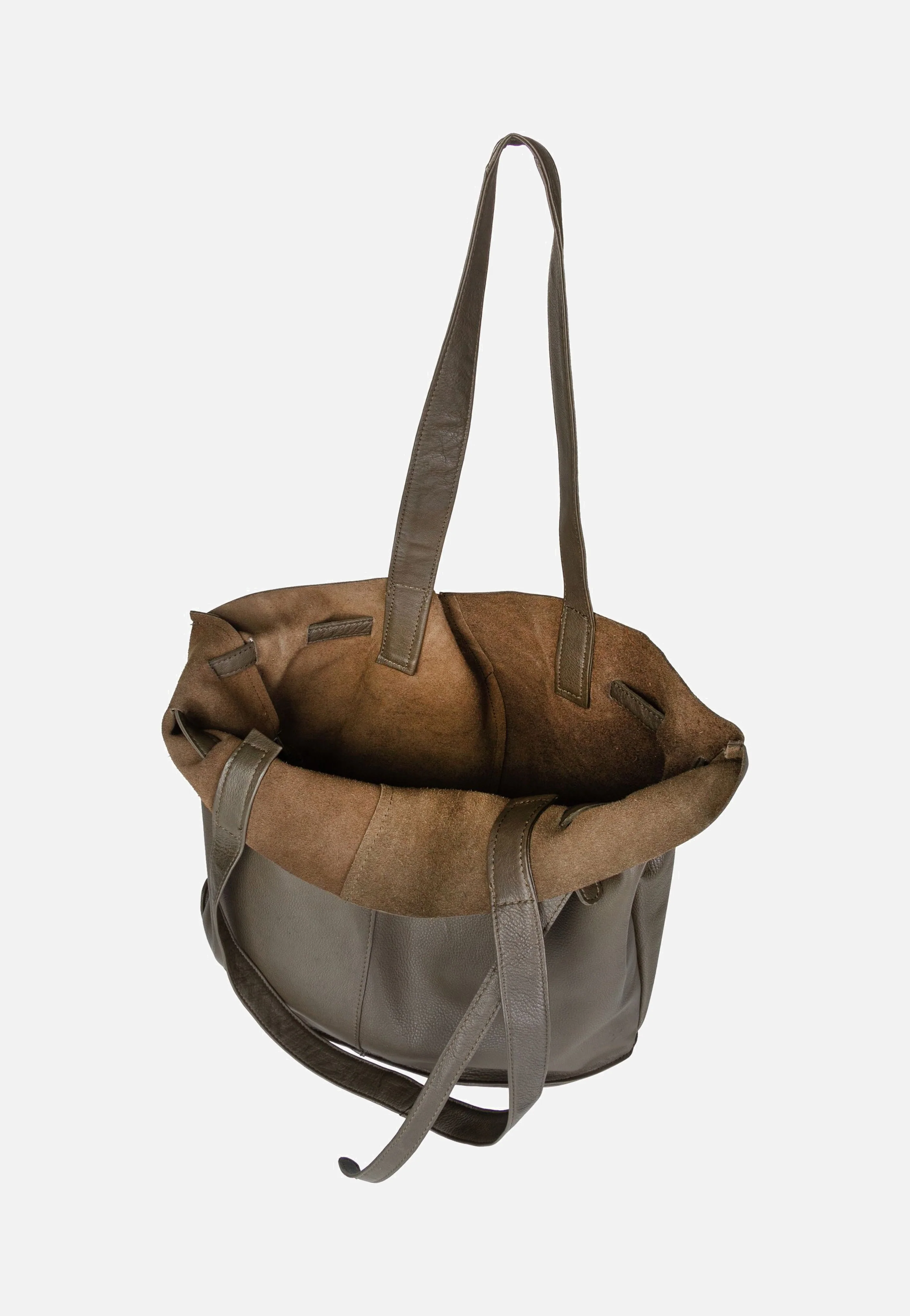 Eva Nappa NR-2M Oliv - Bucket Bag - Image 3